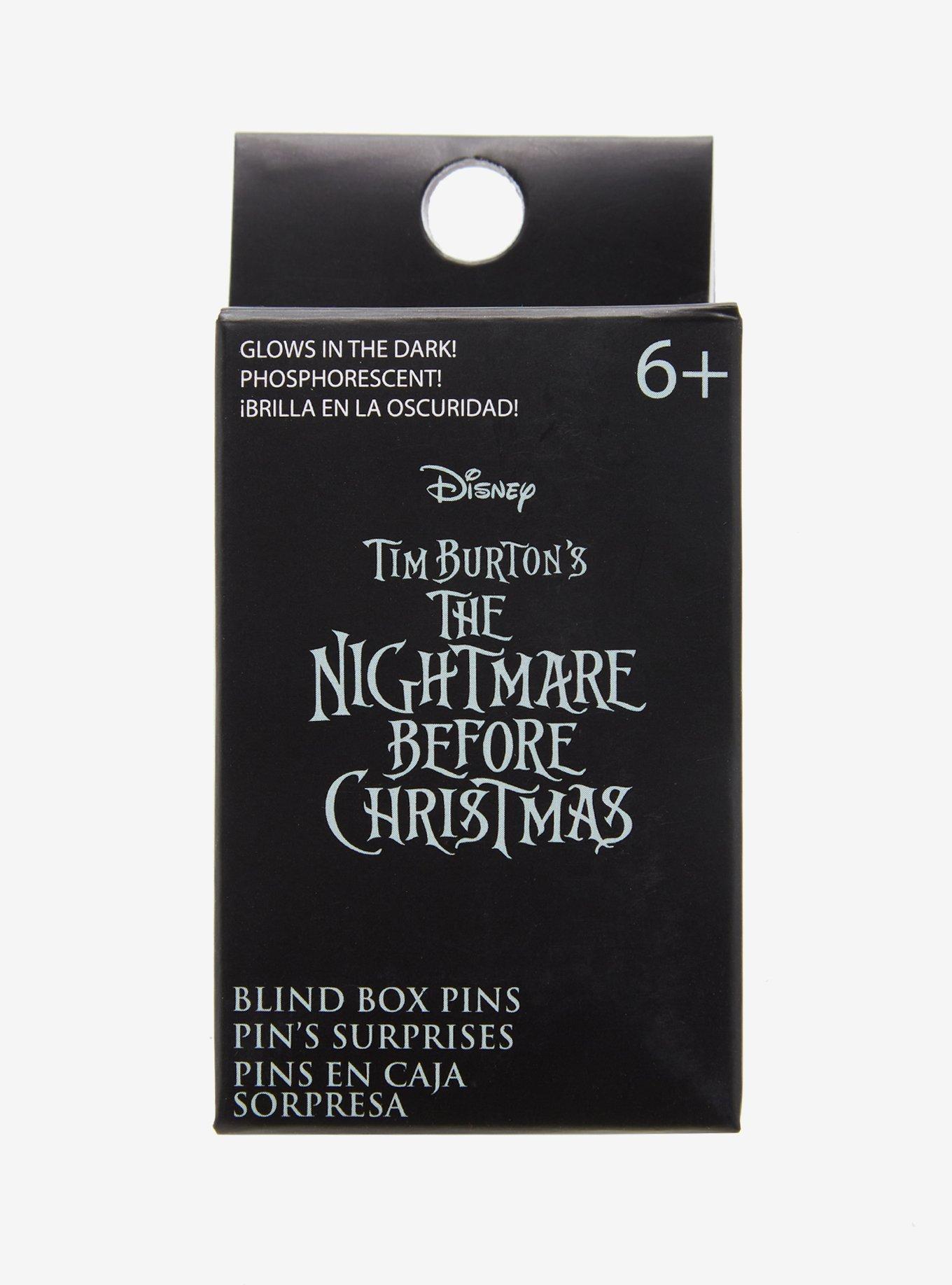 Loungefly The Nightmare Before Christmas Gift Box Blind Box Enamel Pin, , hi-res