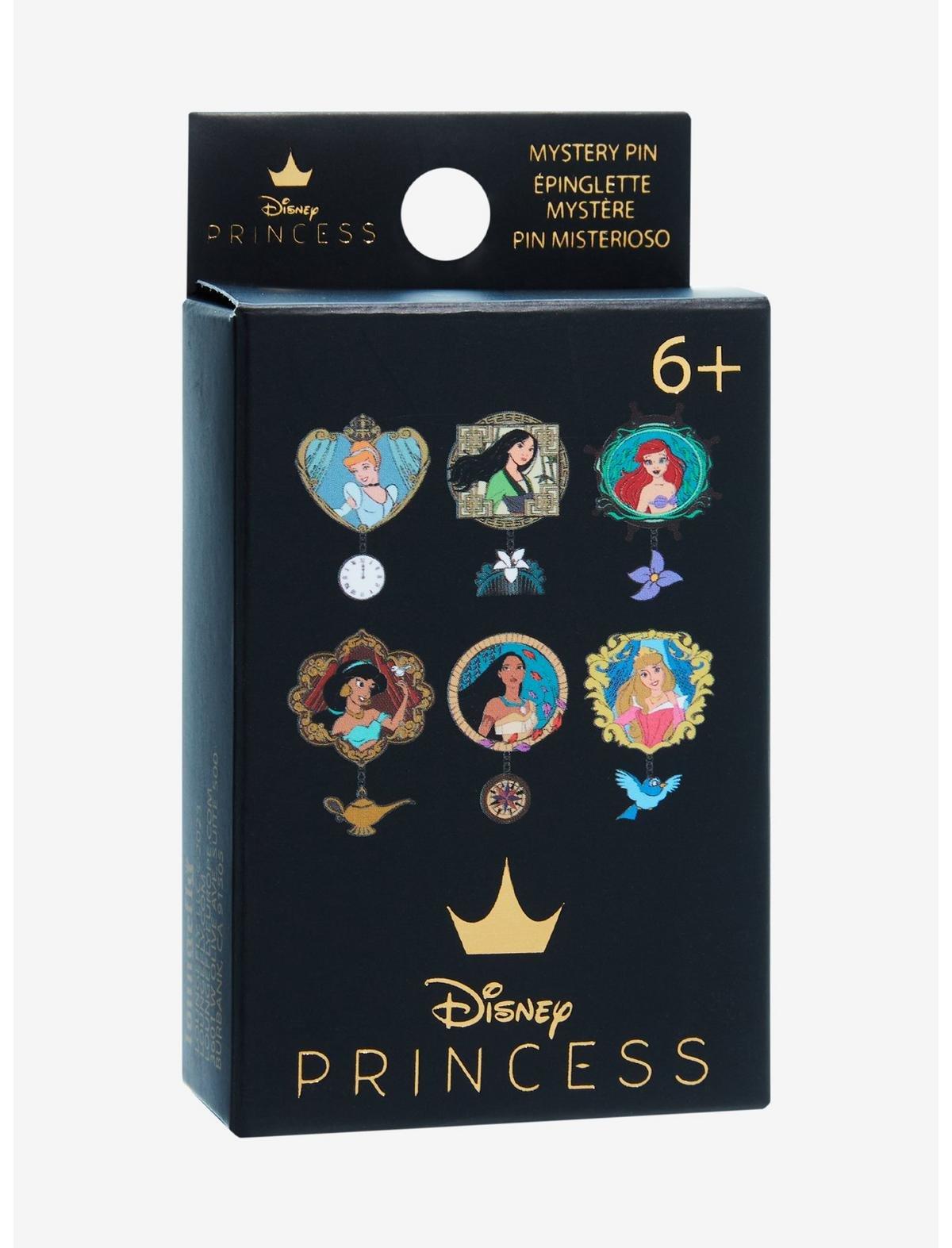Loungefly Disney Princess Charm Blind Box Enamel Pin, , alternate