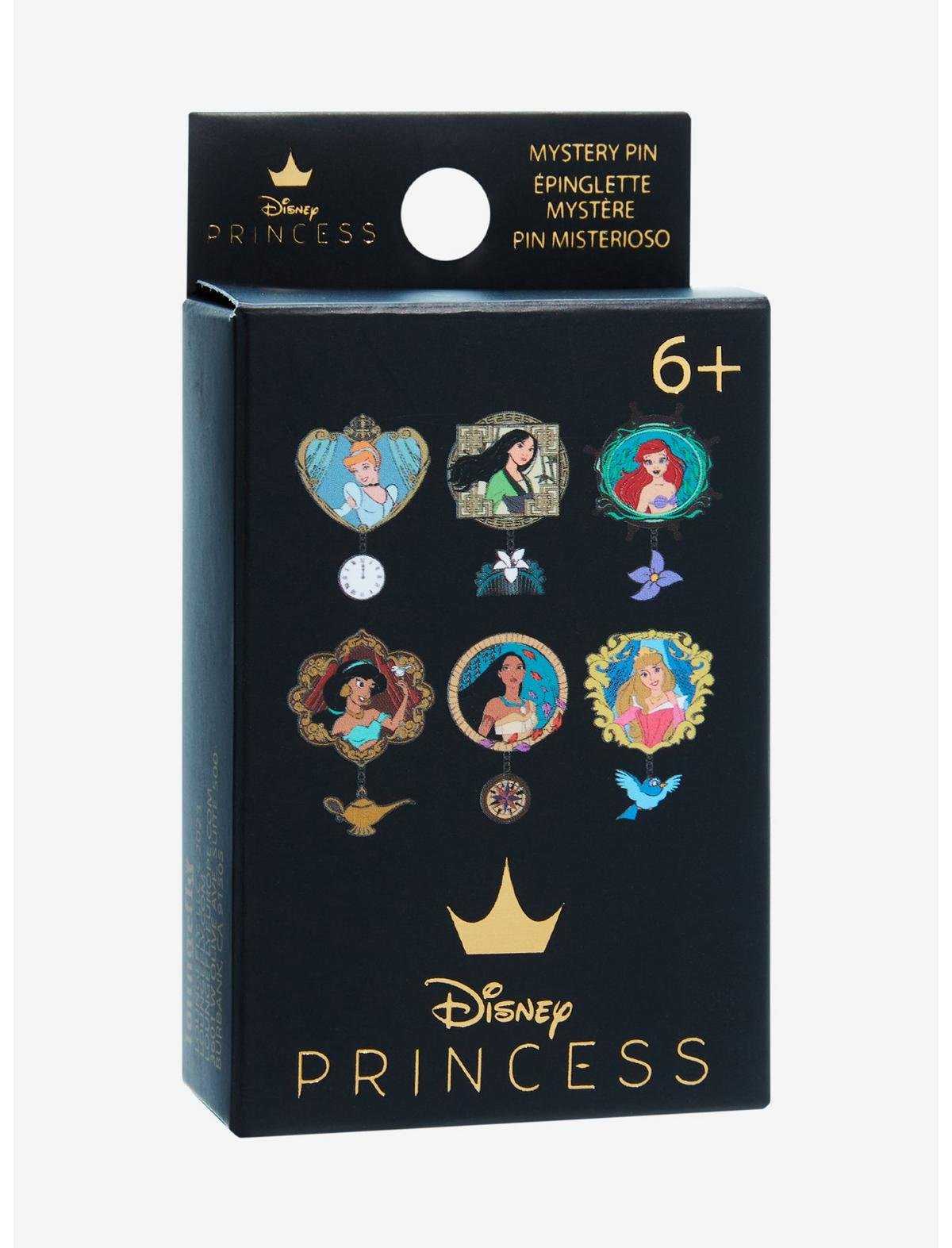 Loungefly Disney Princess Charm Blind Box Enamel Pin, , hi-res