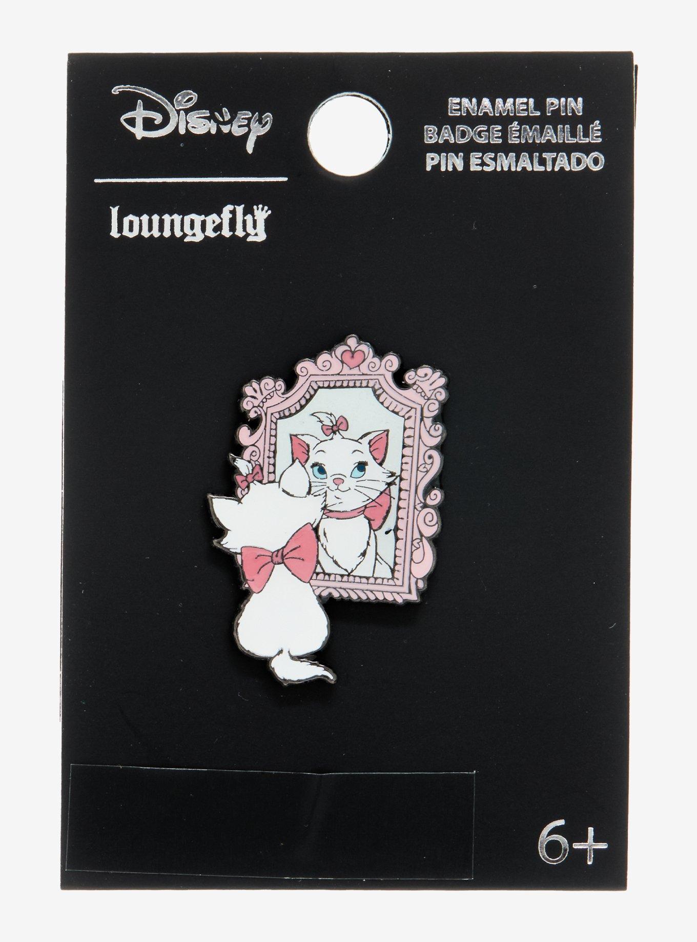Loungefly Disney The Aristocats Marie Mirror Enamel Pin, , alternate