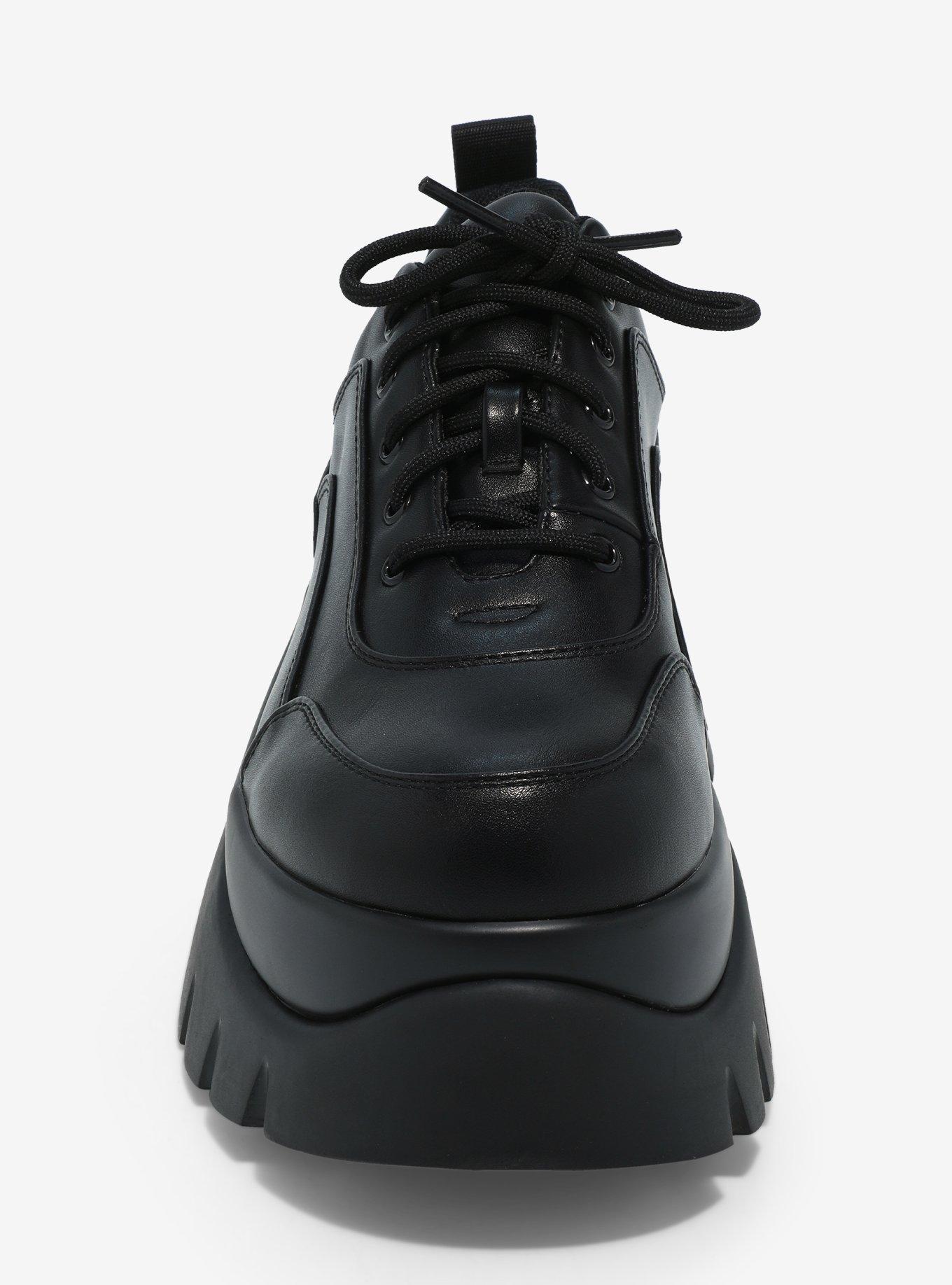 KOI Black Super Chunky Platform Sneakers, MULTI, alternate