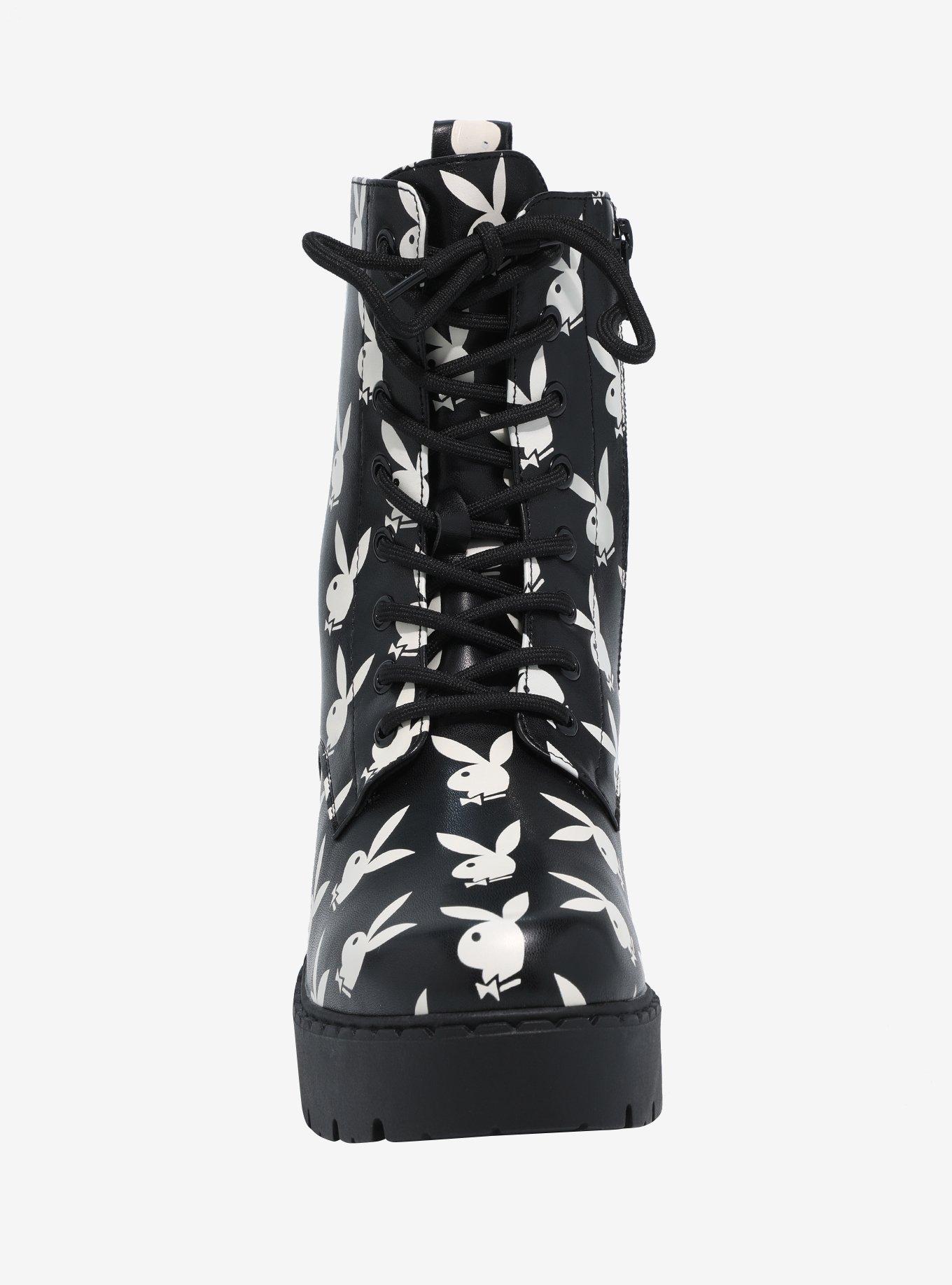 Koi X Playboy Bunny Logo Boots, MULTI, alternate