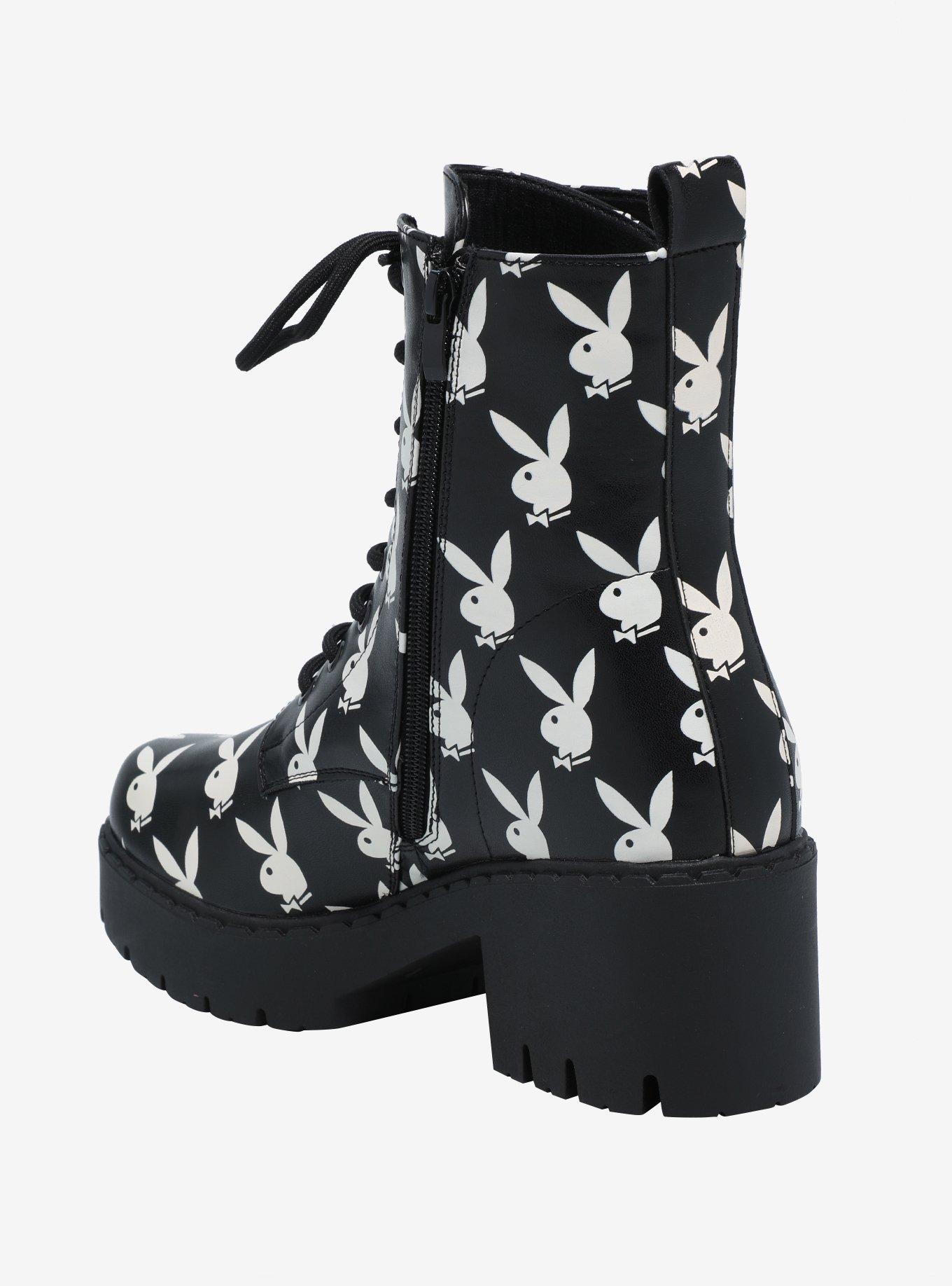 Koi X Playboy Bunny Logo Boots, MULTI, alternate