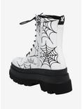 Koi Spiderweb Combat Boots, MULTI, alternate