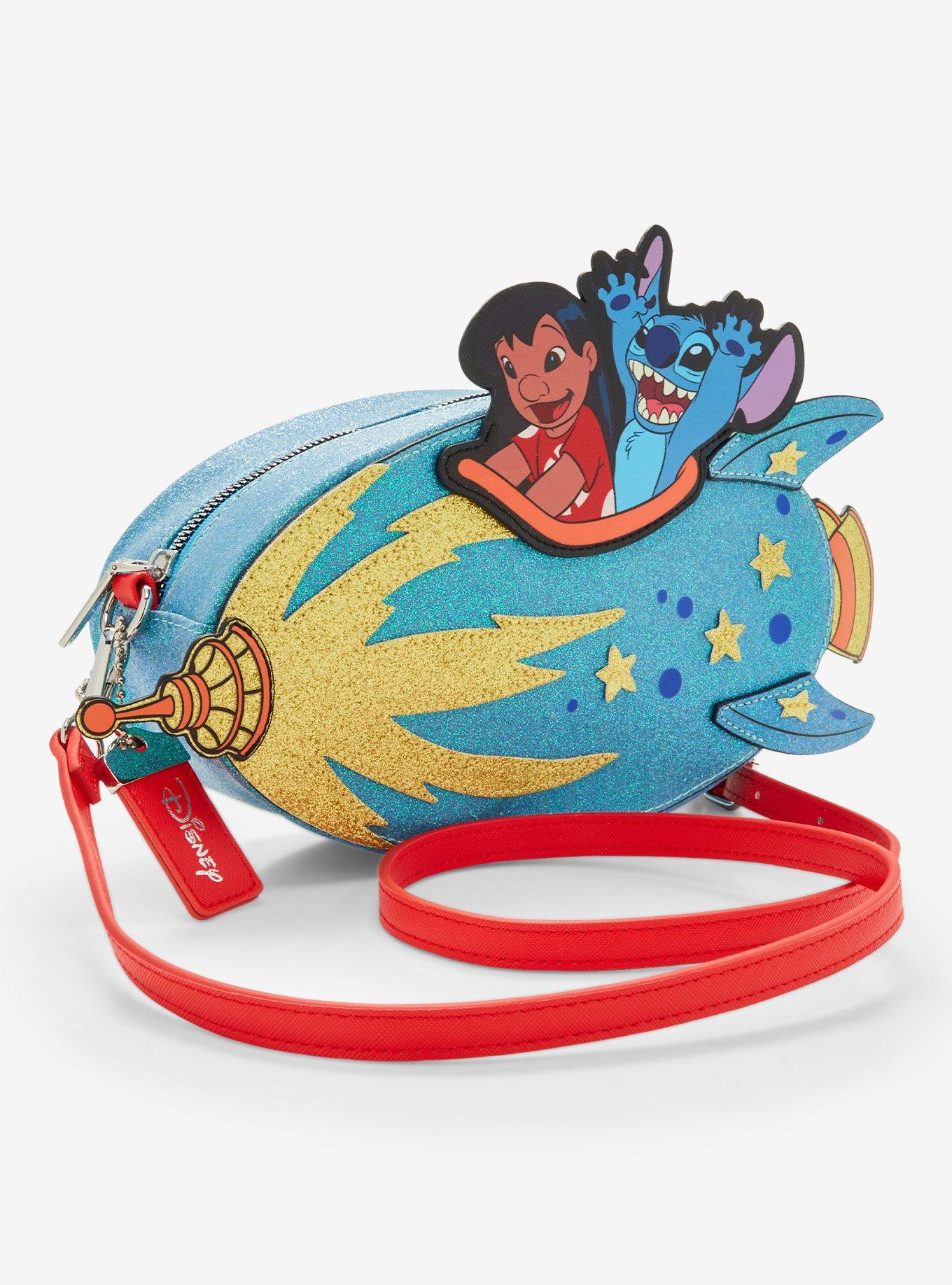 Disney Lilo & Stitch Rocket Ship Ride Crossbody Bag