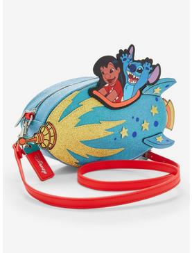 Disney Lilo & Stitch Rocket Ship Ride Crossbody Bag, , hi-res