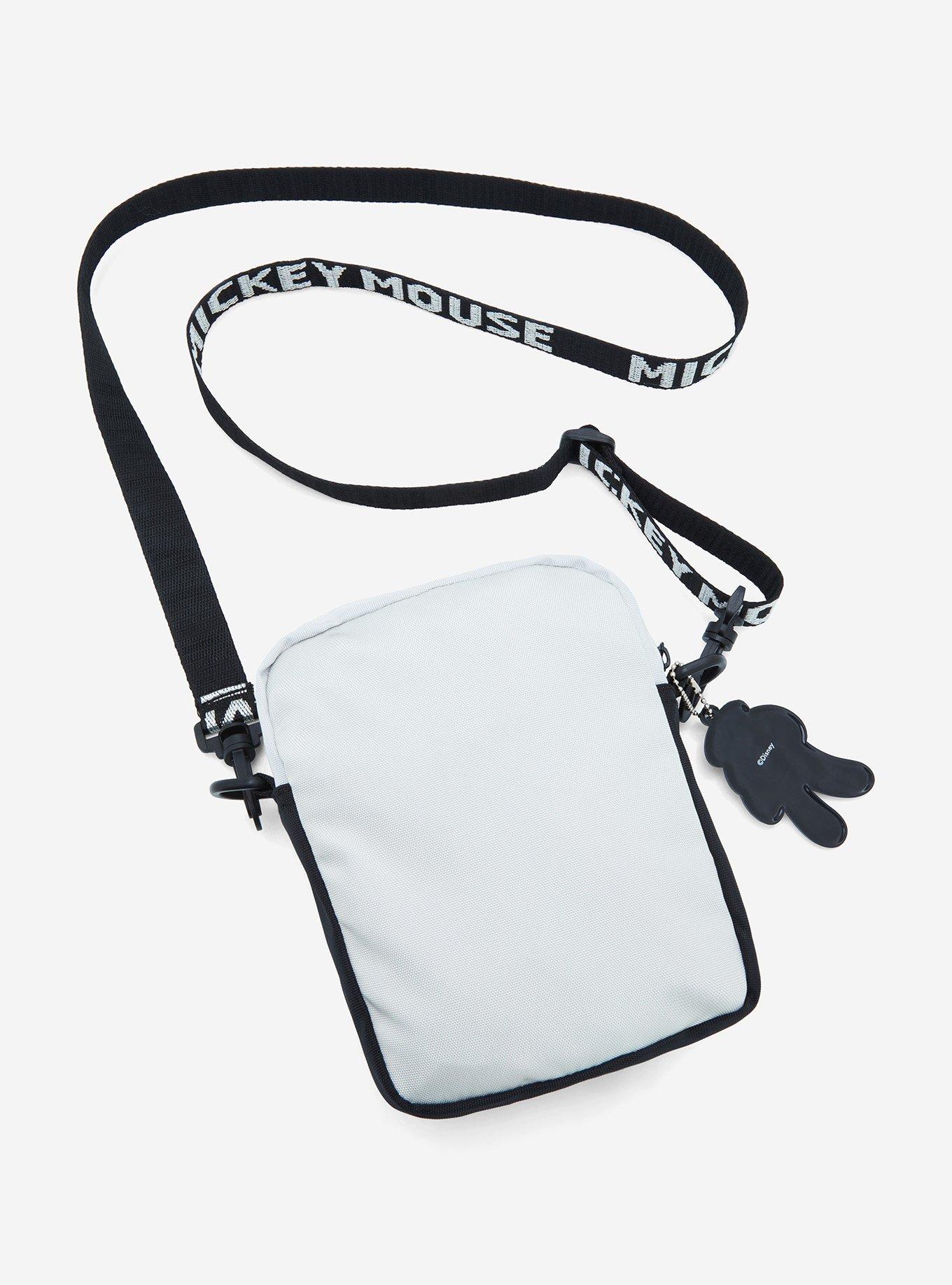 Disney Mickey Mouse Smiling Crossbody Bag, , alternate