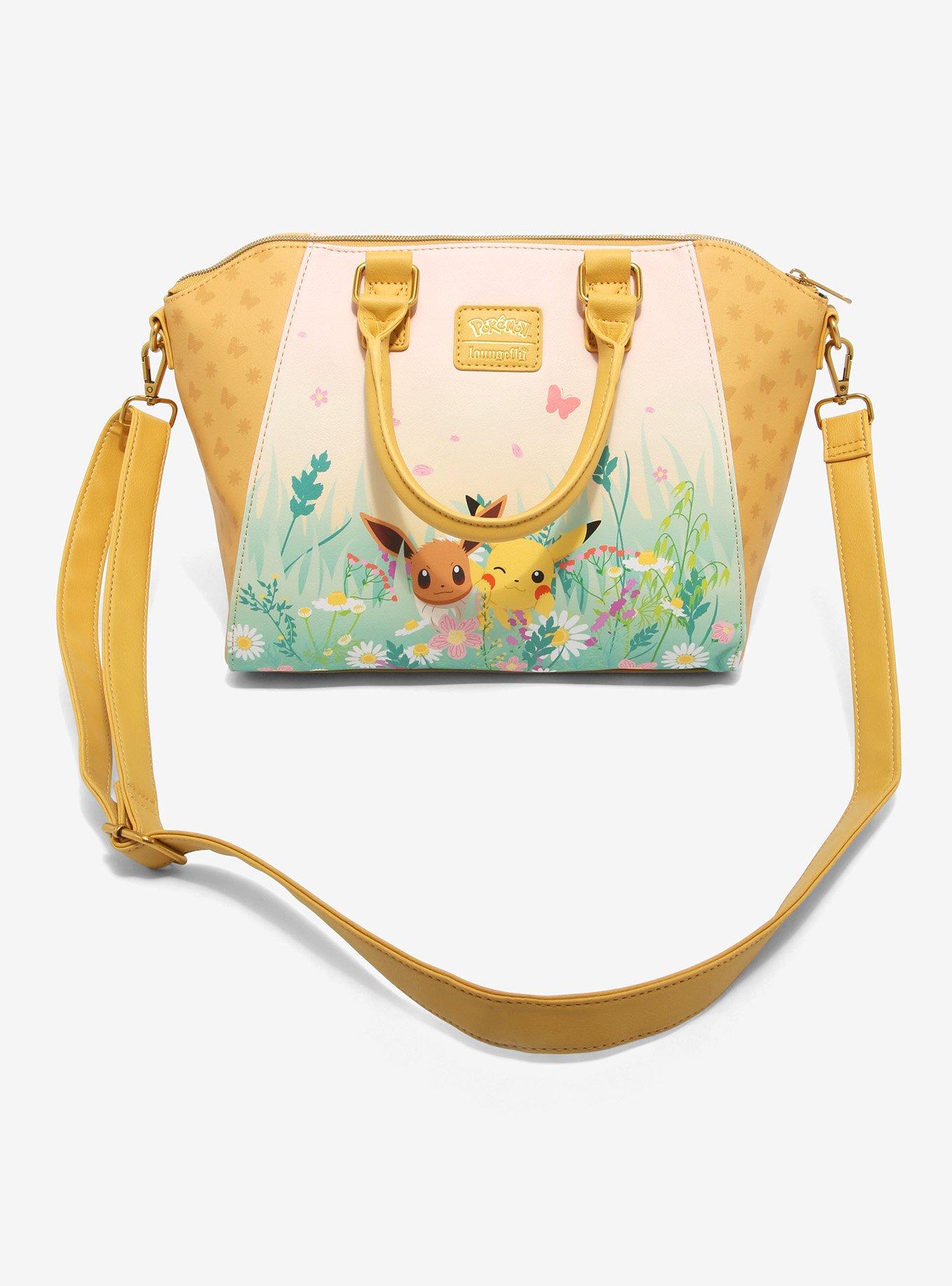 Loungefly Pokemon Eevee & Pikachu Satchel Bag, , alternate