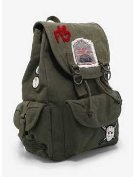 Friday The 13th Patch Slouch Backpack, , hi-res