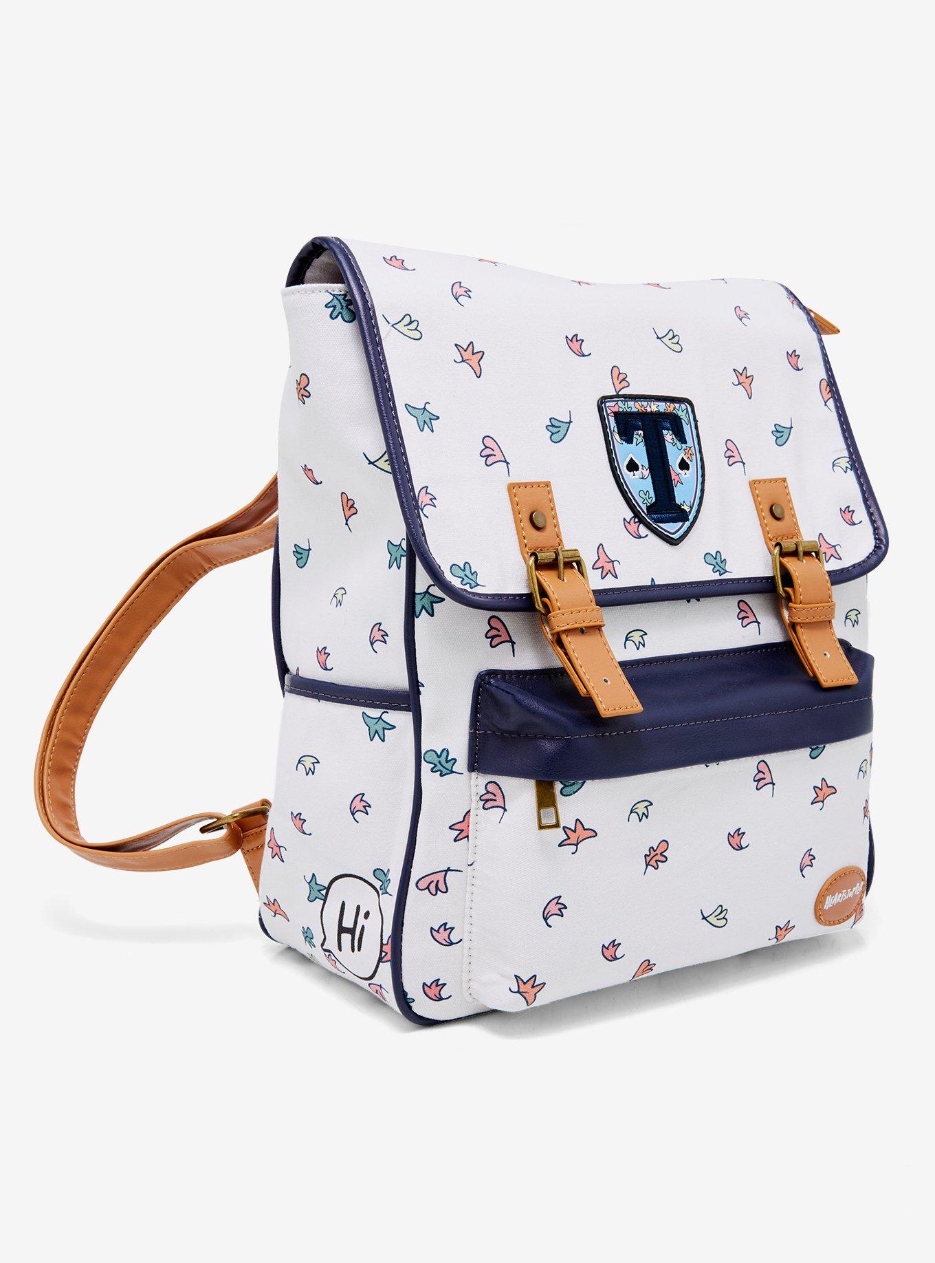 Heartstopper Truham Leaves Canvas Backpack, , alternate
