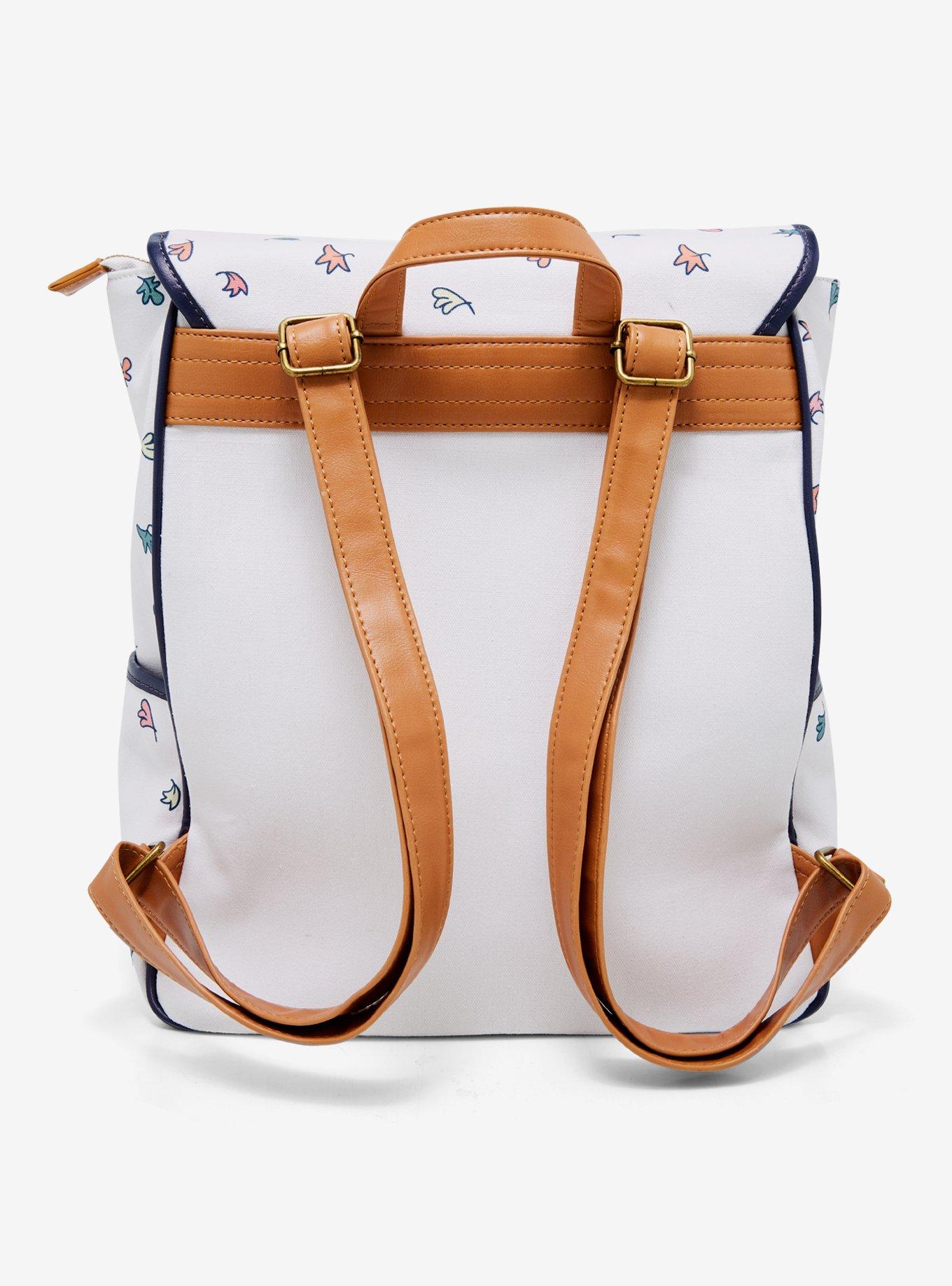 Heartstopper Truham Leaves Canvas Backpack, , alternate