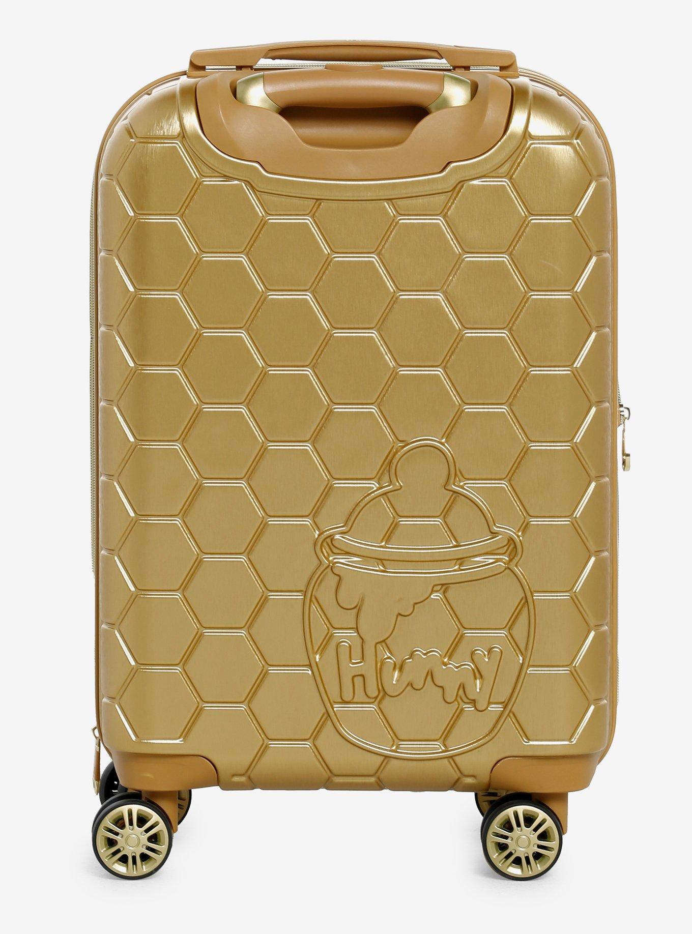 FUL Disney Winnie the Pooh Pooh Bear Honeycomb Suitcase - BoxLunch Exclusive, , alternate