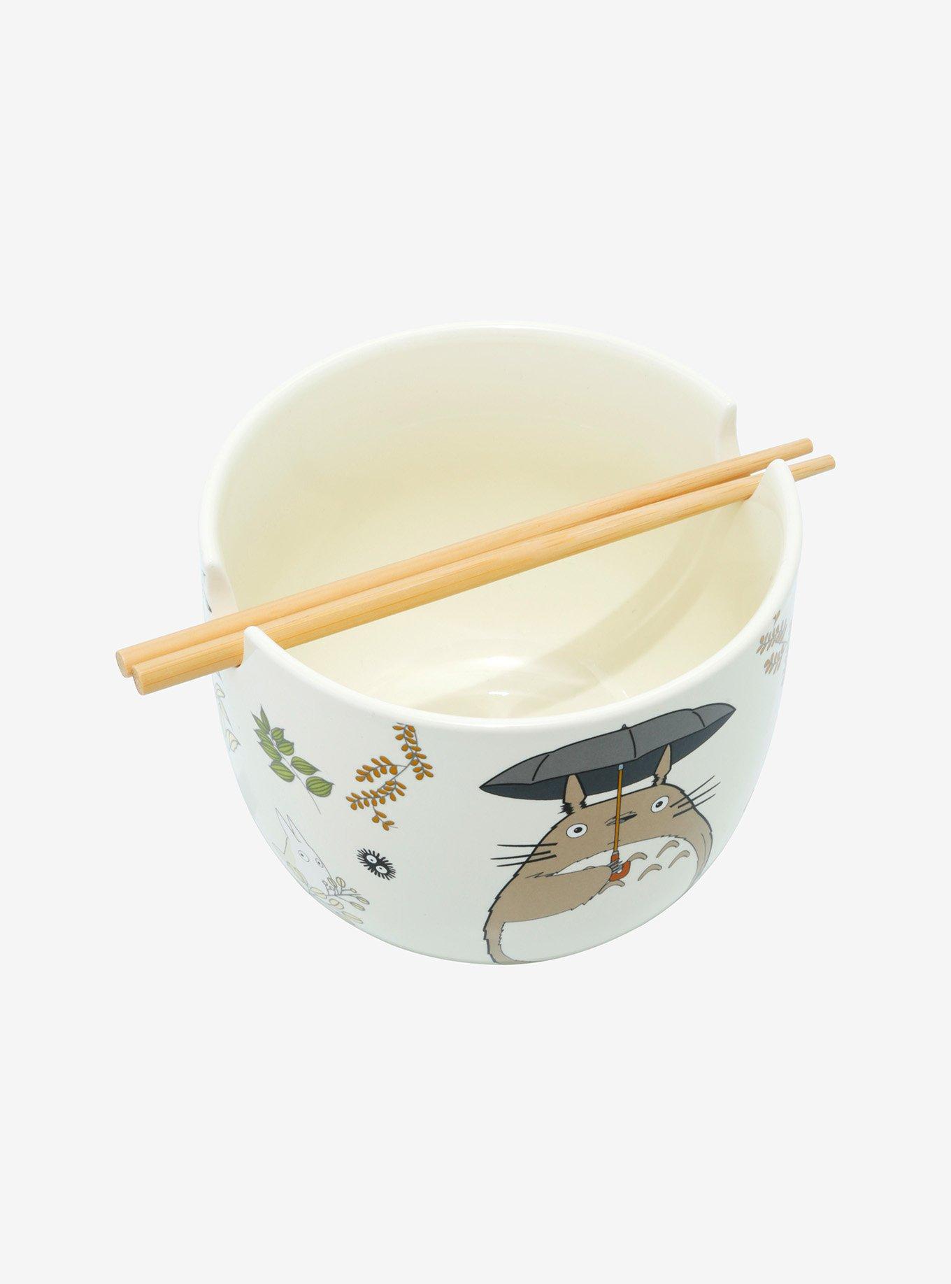 Studio Ghibli® My Neighbor Totoro Foliage Ramen Bowl With Chopsticks, , alternate