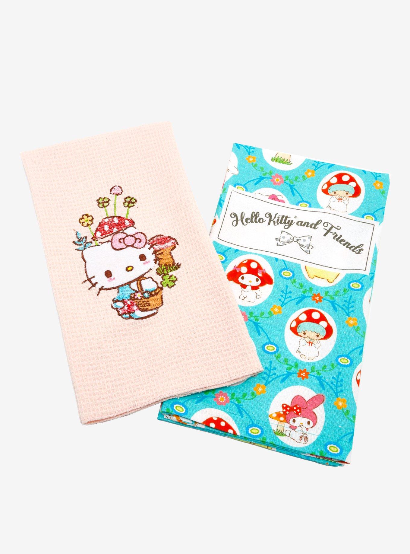 Hello Kitty And Friends Mushroom Kitchen Towel Set