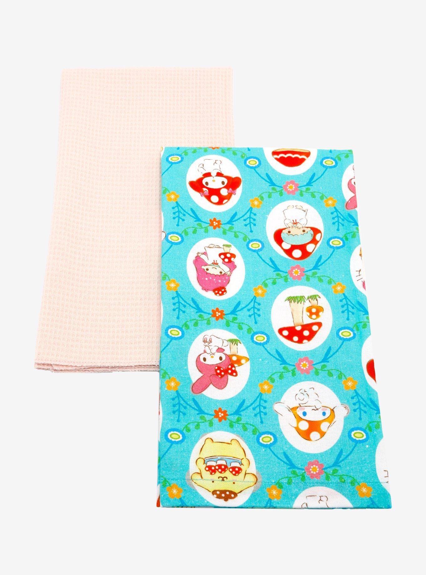 Hello Kitty And Friends Mushroom Kitchen Towel Set, , alternate