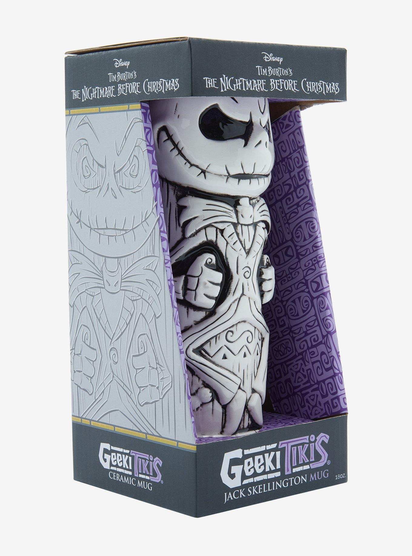 Geeki Tikis Disney The Nightmare Before Christmas Jack Skellington Figural Mug, , alternate