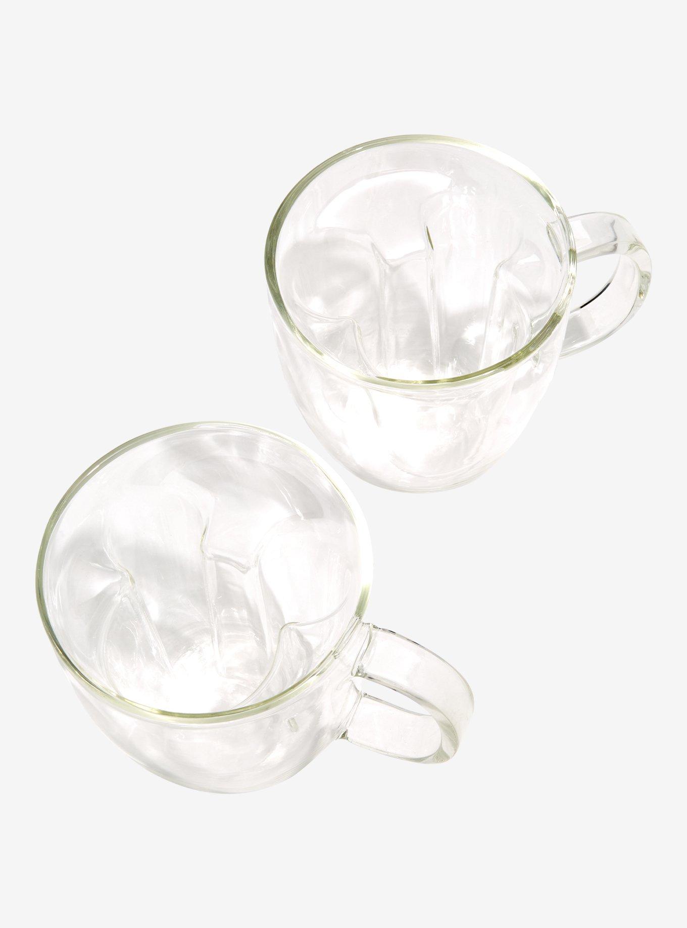 JoyJolt Disney Mickey Mouse Double Wall Mug Set