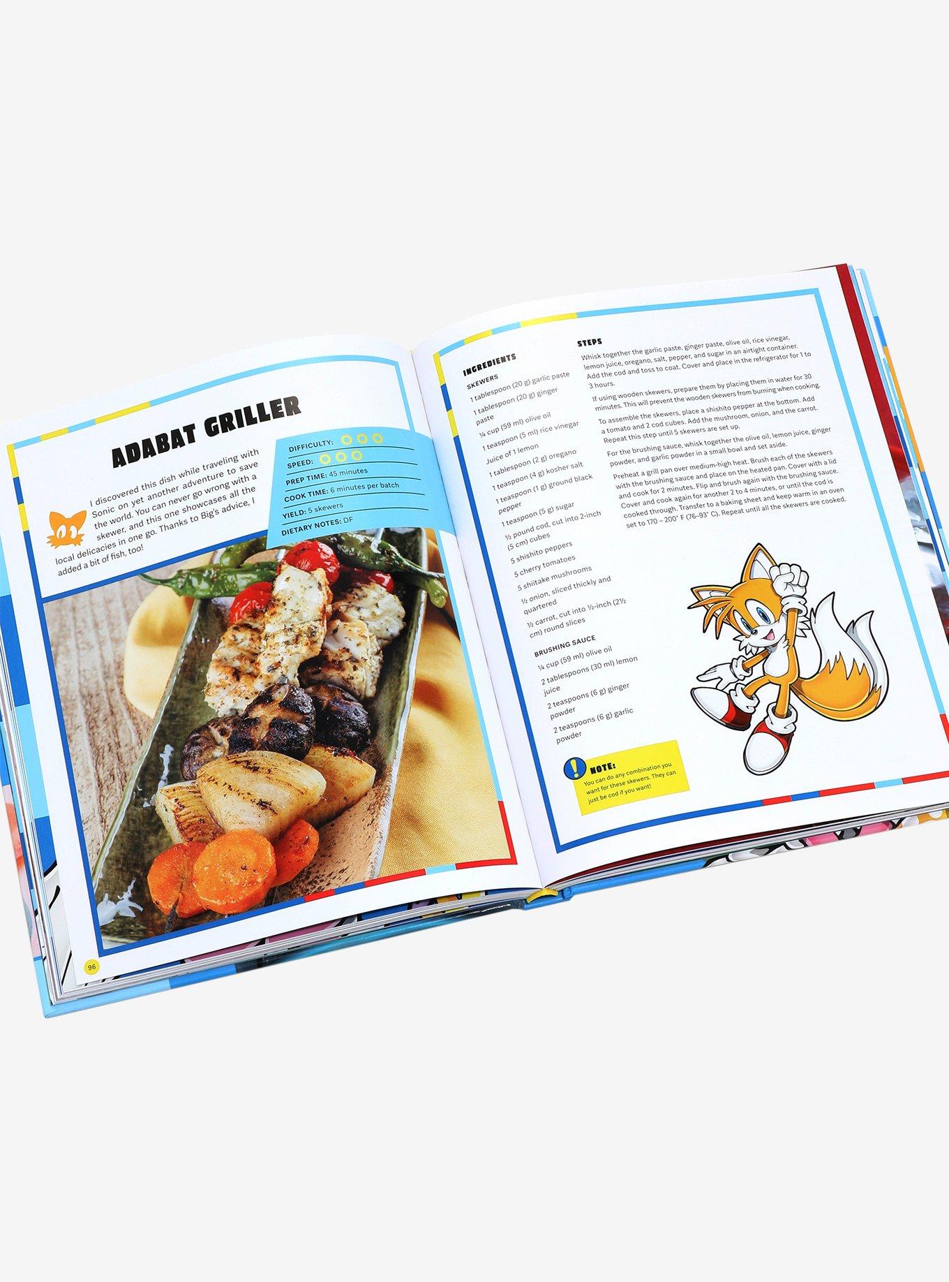 Sonic the Hedgehog The Official Cookbook, , alternate