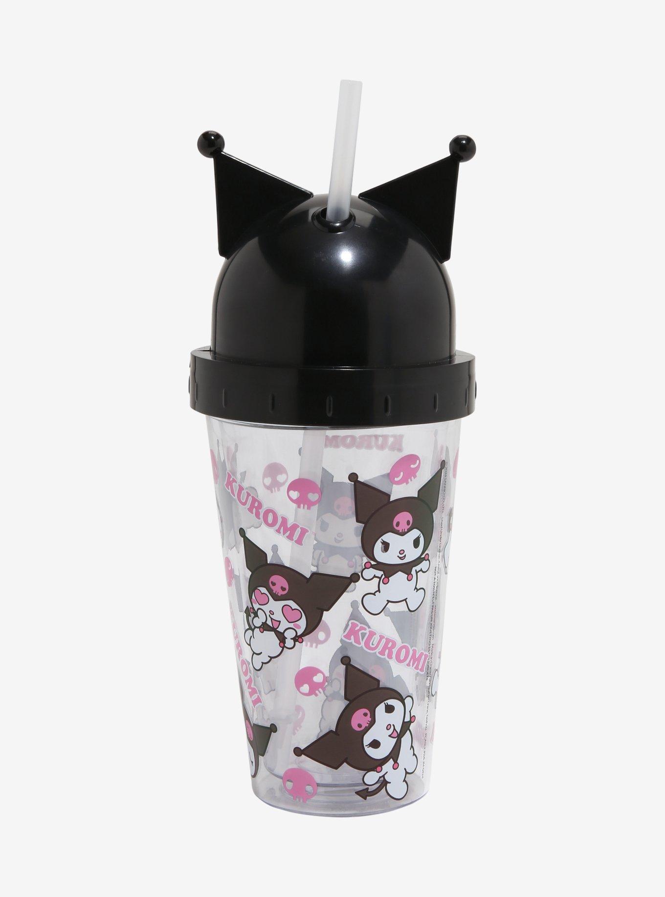 Kuromi Figural Dome Acrylic Travel Cup, , hi-res