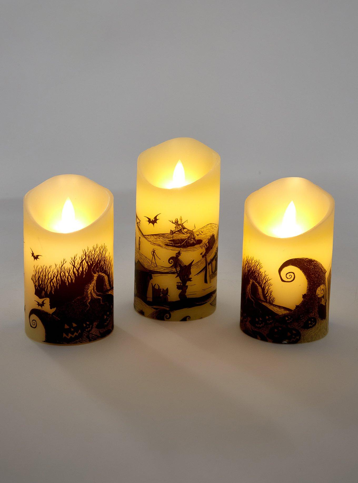 Disney The Nightmare Before Christmas Scenic LED Candle Set