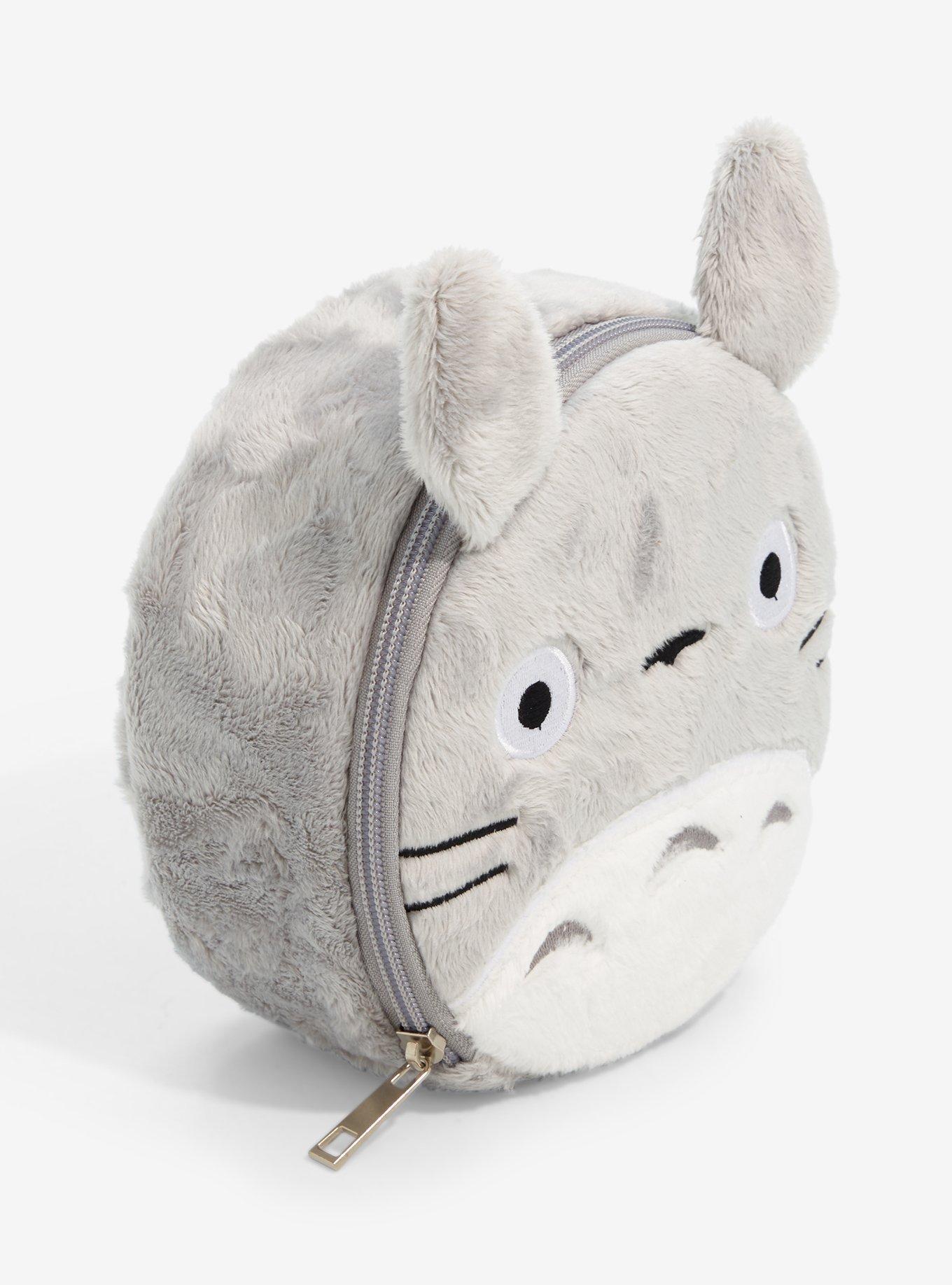 Studio Ghibli My Neighbor Totoro Figural Fuzzy Makeup Bag, , alternate