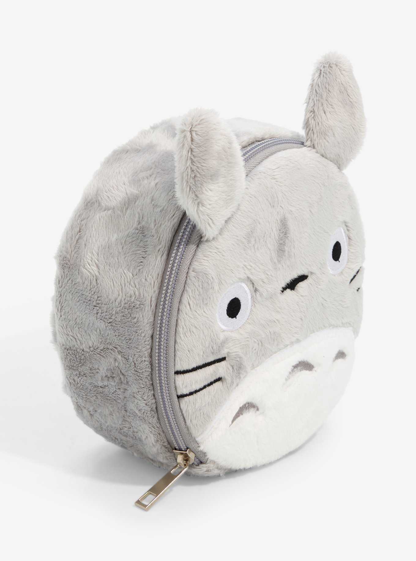 Studio Ghibli My Neighbor Totoro Figural Fuzzy Makeup Bag, , hi-res