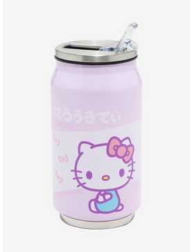 Hello Kitty Bows Soda Can Water Bottle, , hi-res