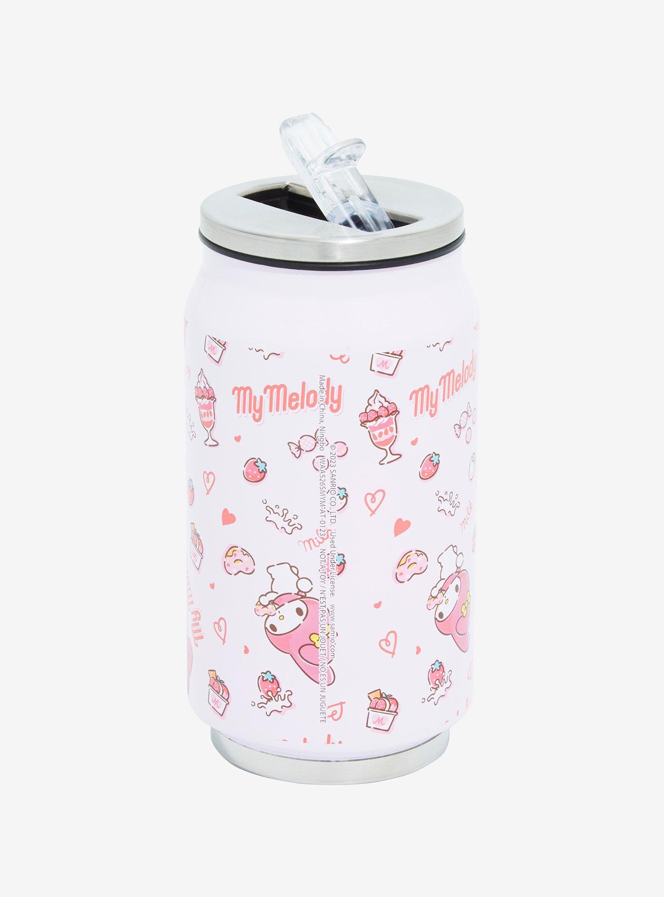My Melody Sweets Soda Can Water Bottle, , alternate