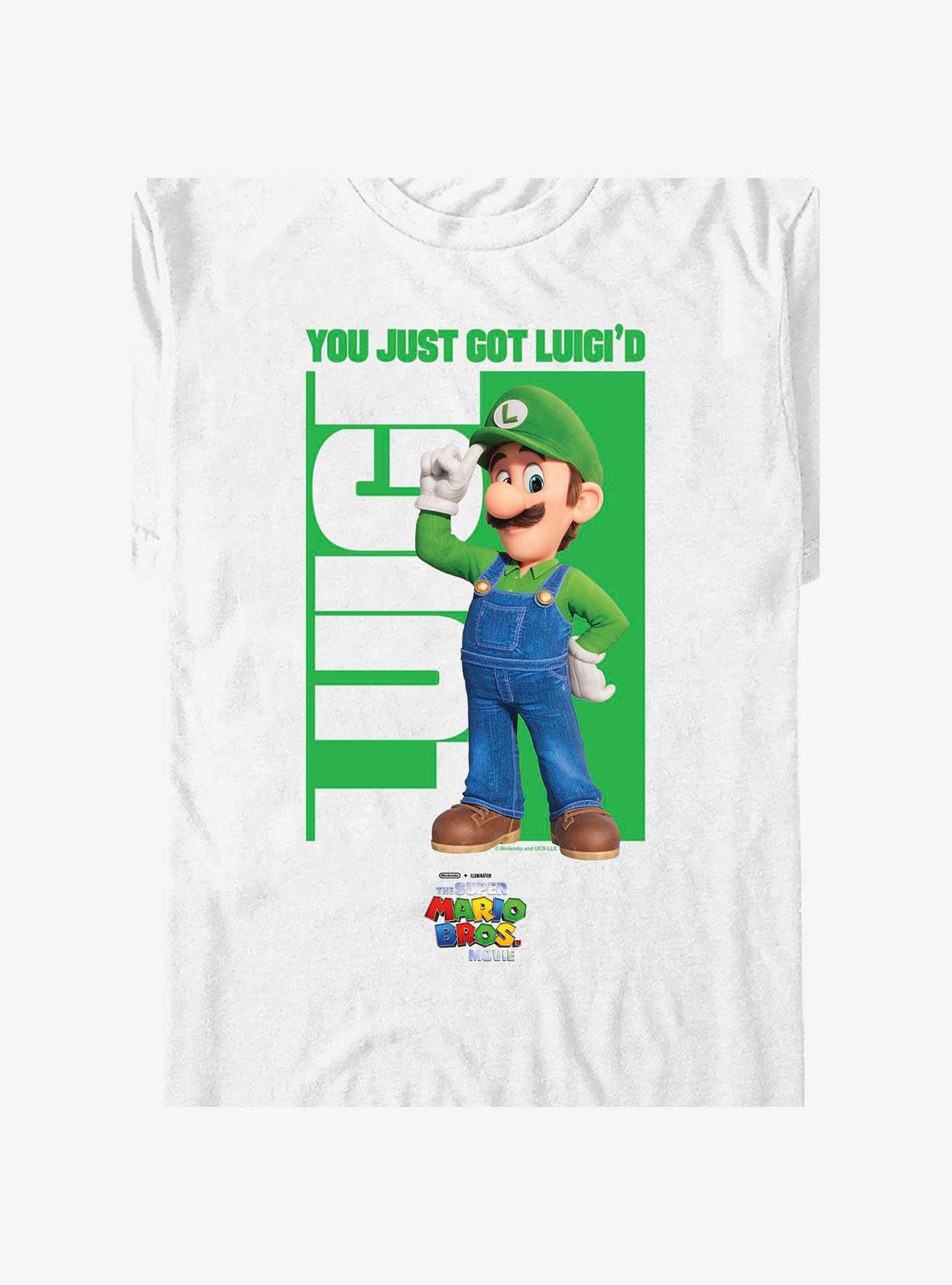 The Super Mario Bros. Movie You Just Got Luigi'd T-Shirt, , hi-res