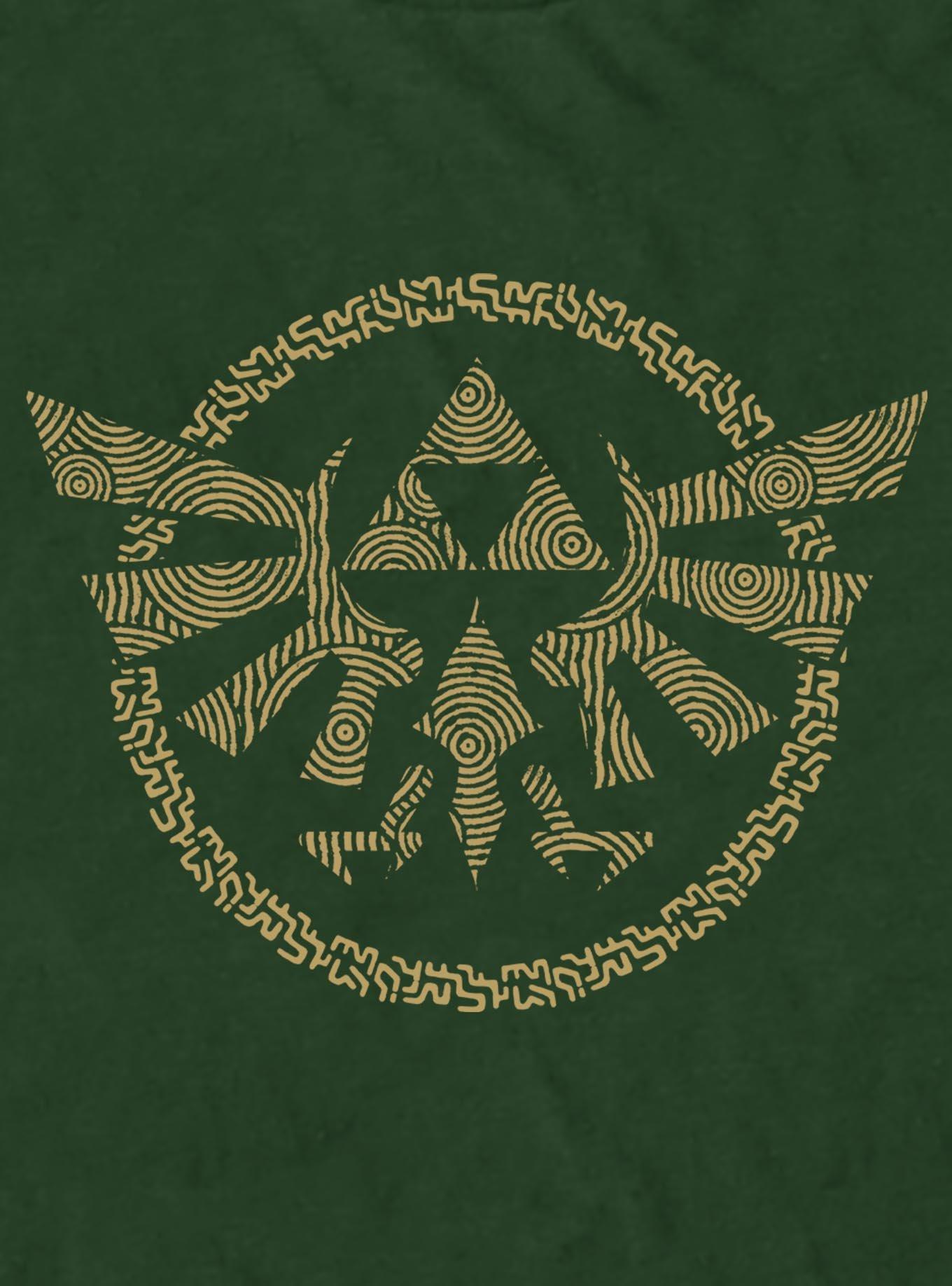 The Legend of Zelda: Tears of the Kingdom Hyrule Crest Extra Soft T-Shirt, , hi-res