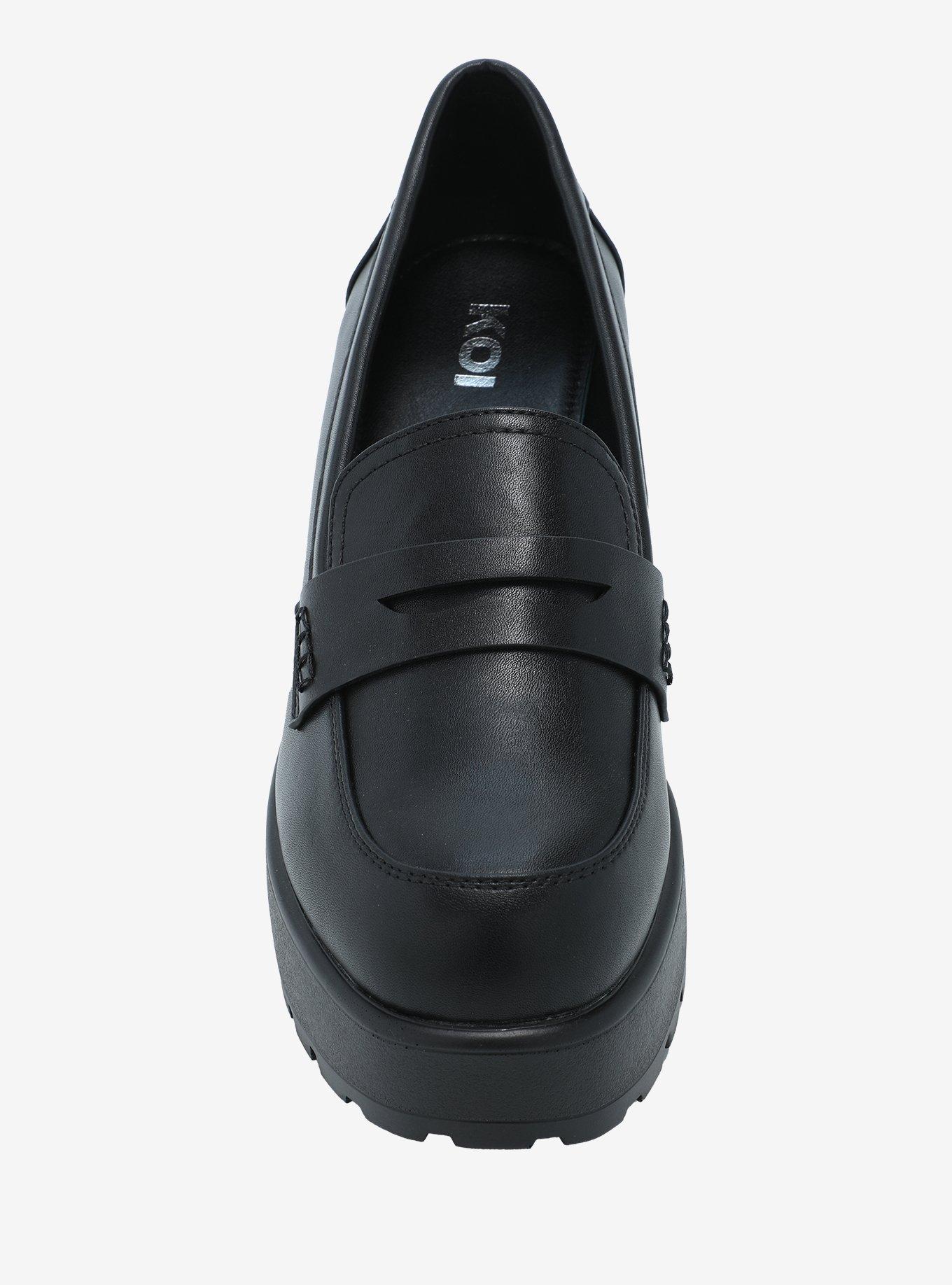 Koi Black Classic Oxfords