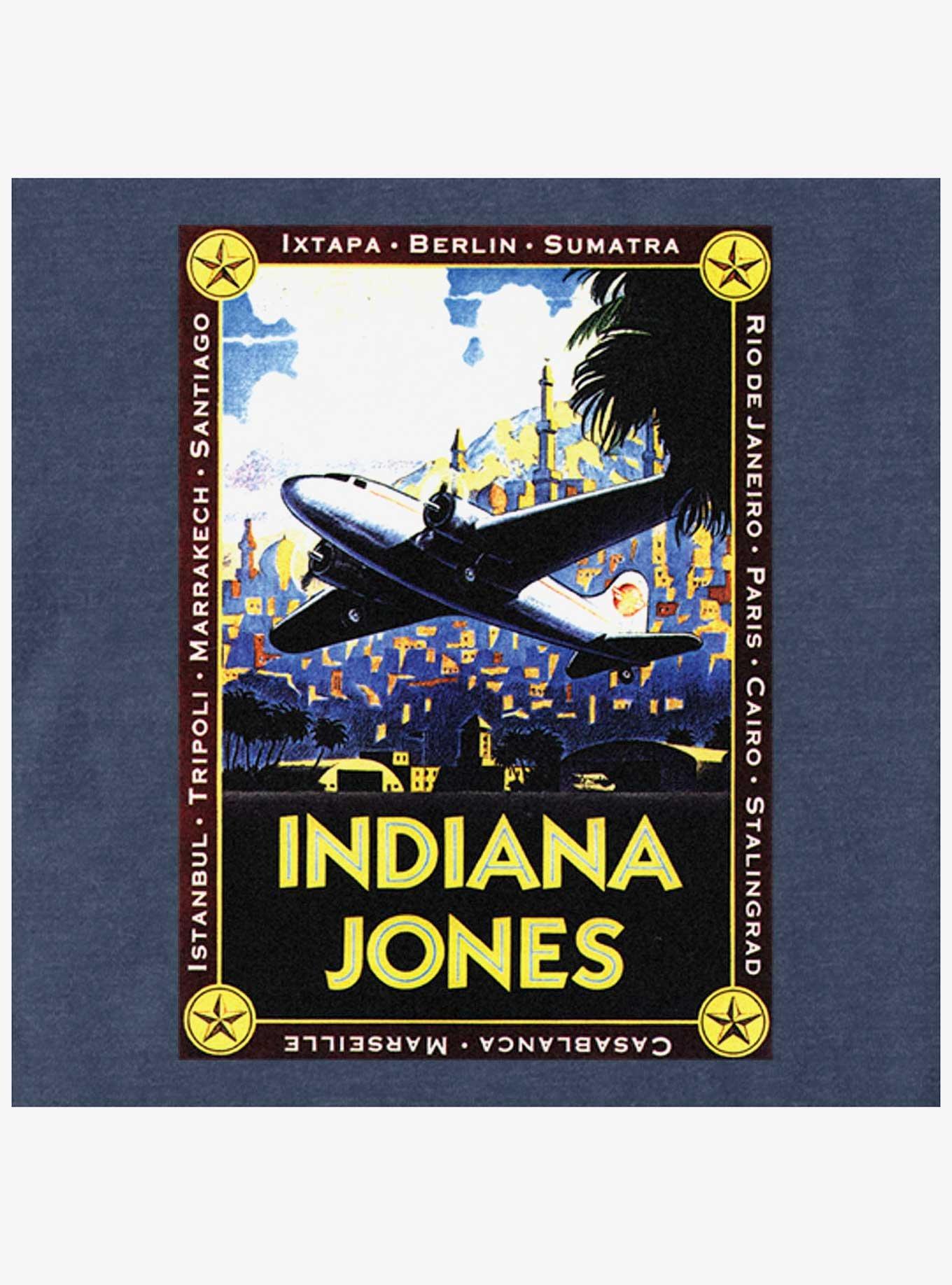 Indiana Jones Cities Postal T-Shirt, , hi-res