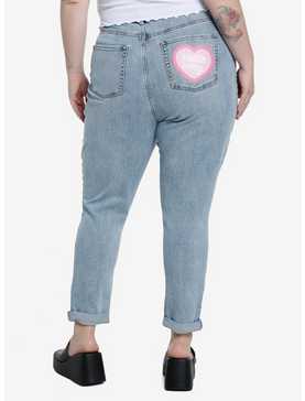 Hello Kitty Hearts Mom Jeans Plus Size, , hi-res