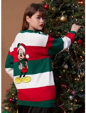 Her Universe Disney Mickey Mouse Holiday Cardigan, , hi-res