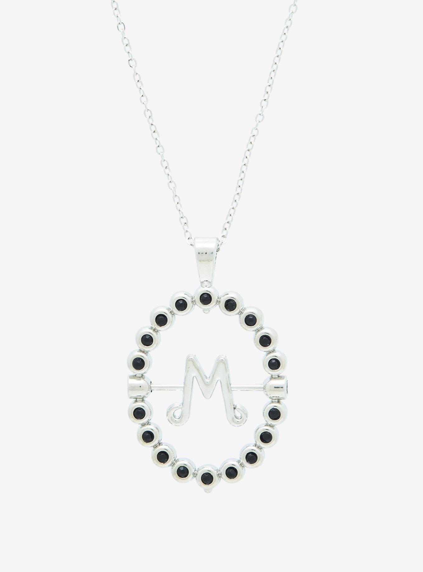 Wednesday Morticia Addams Replica Necklace, , alternate