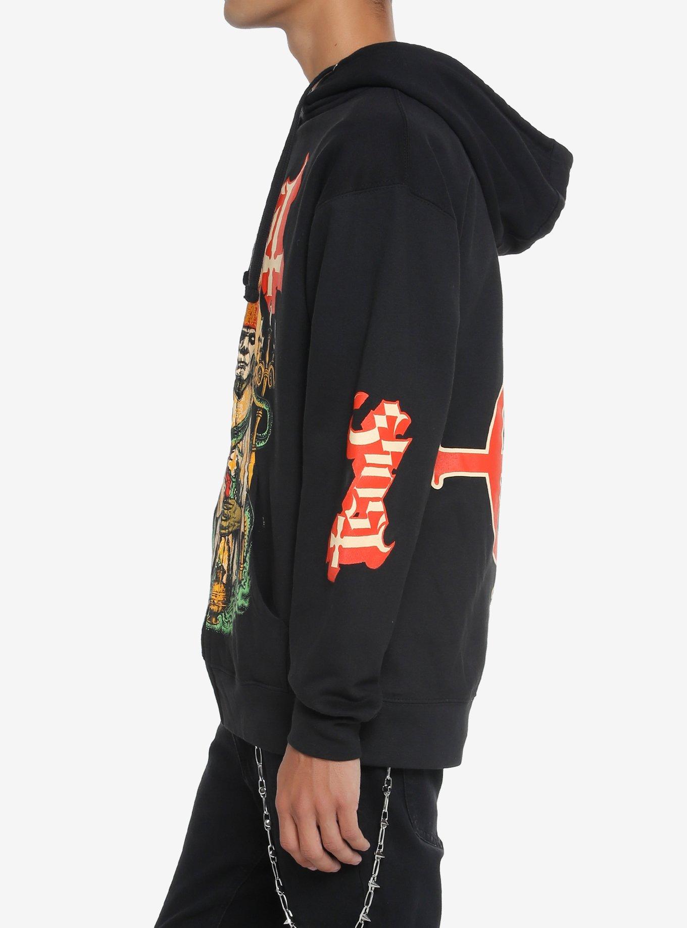 Ghost Serpent Hoodie, BLACK, alternate