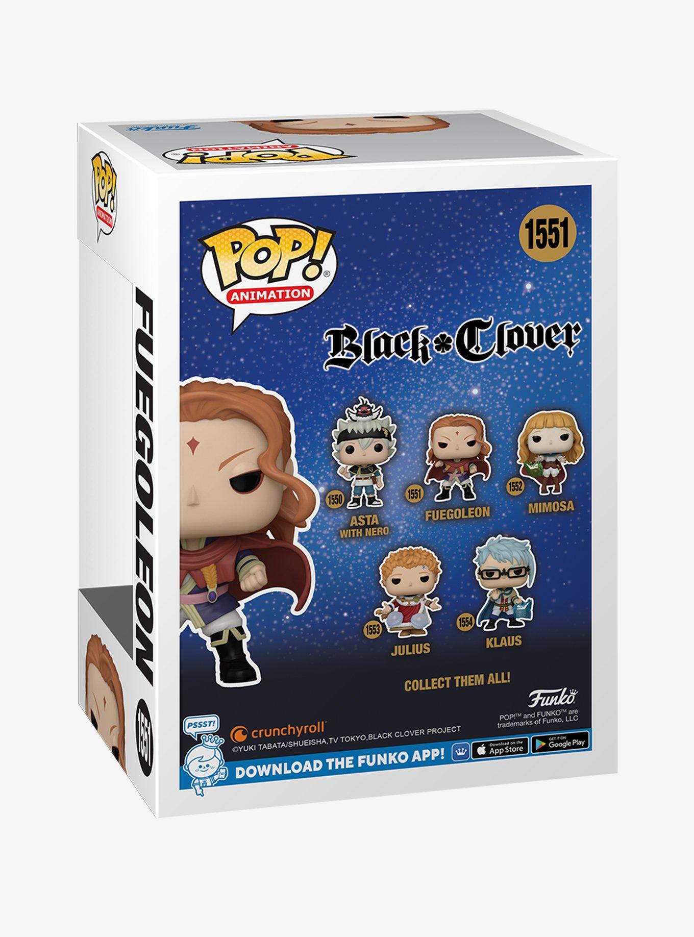 Funko Pop! Animation Black Clover Fuegoleon Vinyl Figure, , alternate