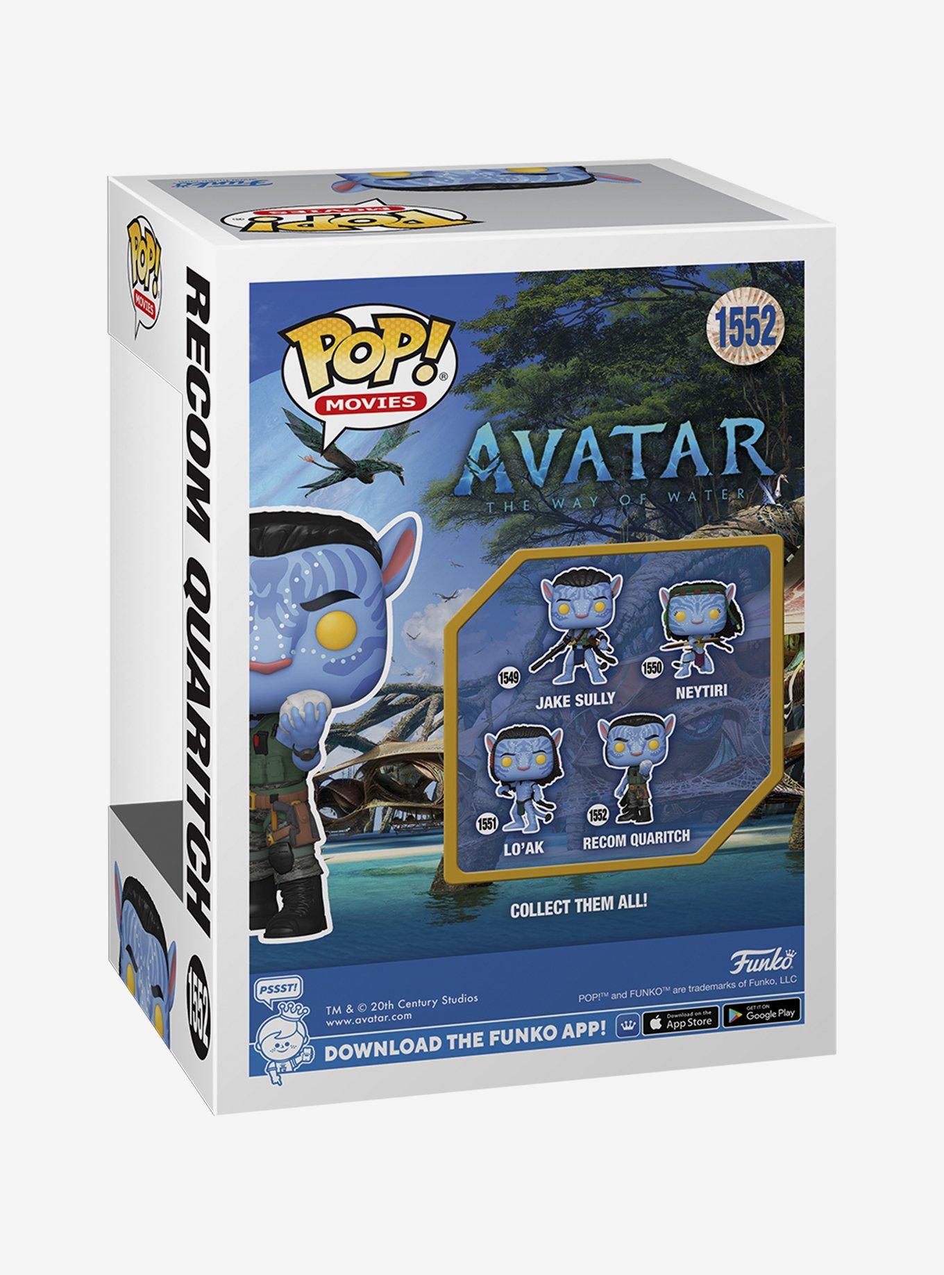 Funko Pop! Movies Avatar: The Way of Water Recom Quaritch Vinyl Figure, , alternate