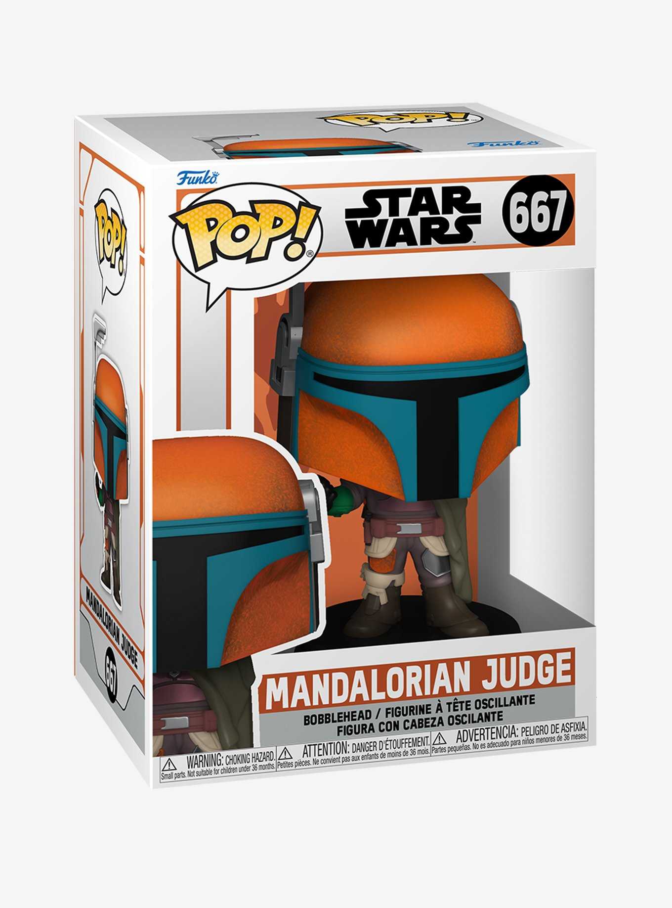 Funko Pop! Star Wars The Mandalorian Mandalorian Judge Vinyl Bobble-Head, , hi-res