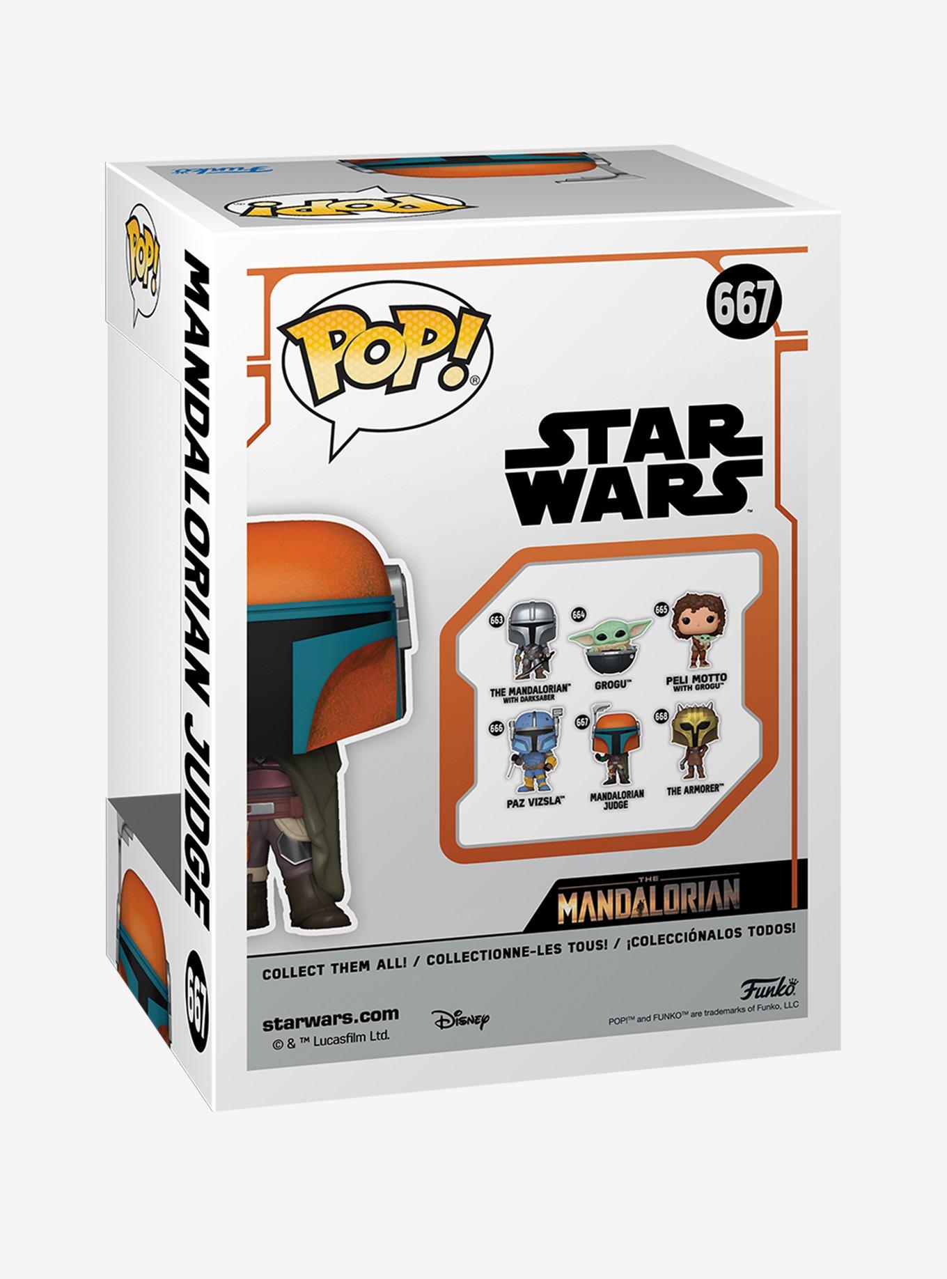 Funko Pop! Star Wars The Mandalorian Mandalorian Judge Vinyl Bobble-Head, , alternate