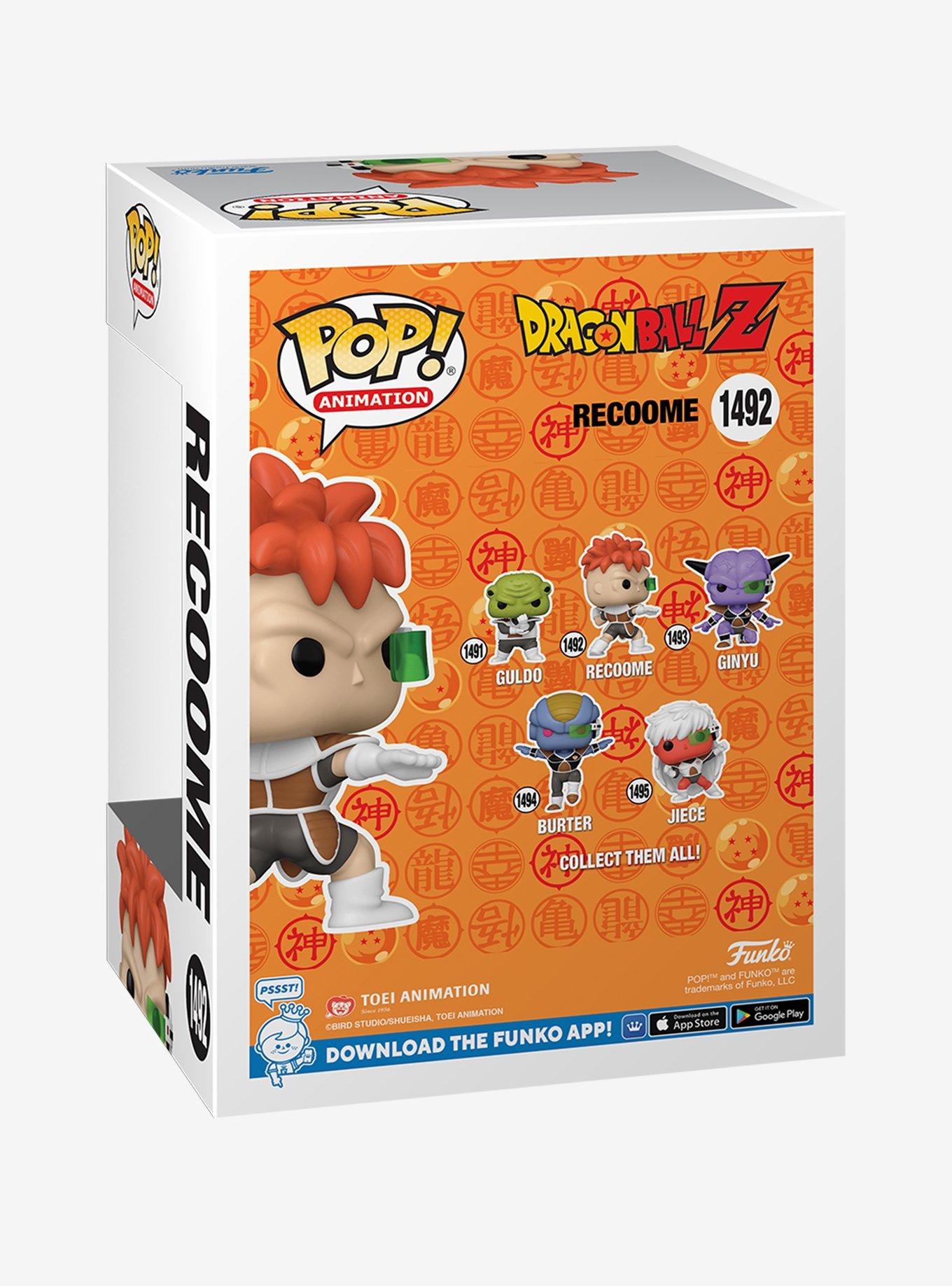 Funko Pop! Animation Dragon Ball Z Recoome Vinyl Figure