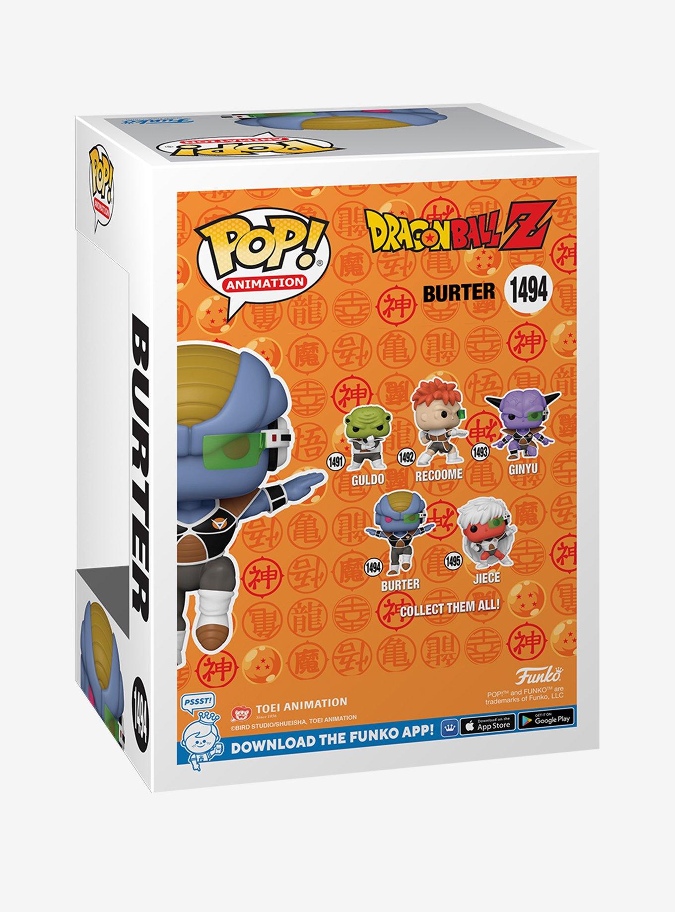 Funko Pop! Animation Dragon Ball Z Burter Vinyl Figure, , alternate