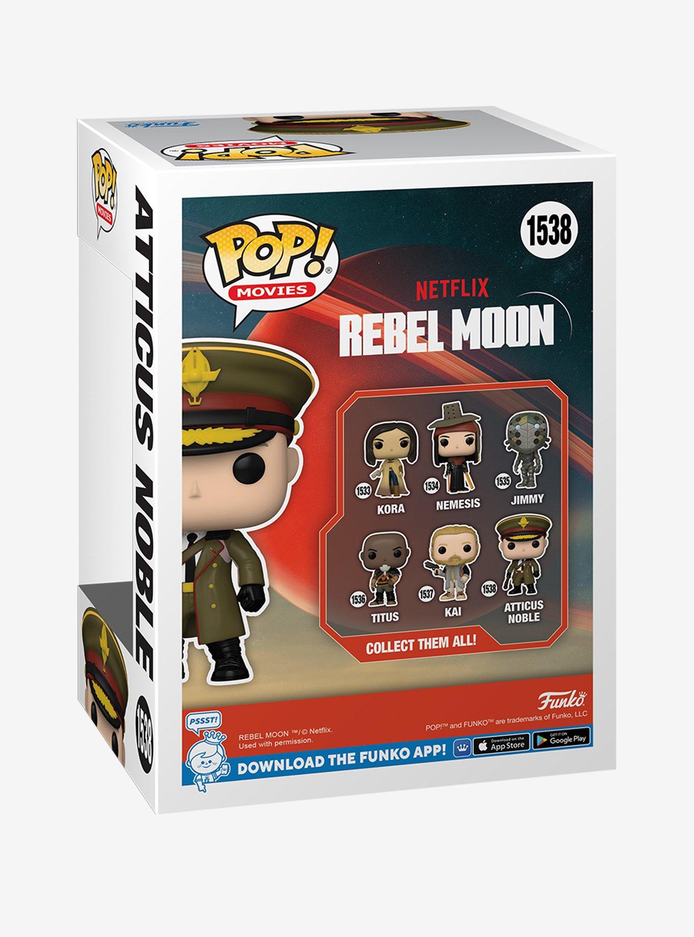 Funko Pop! Movies Rebel Moon Atticus Noble Vinyl Figure, , alternate