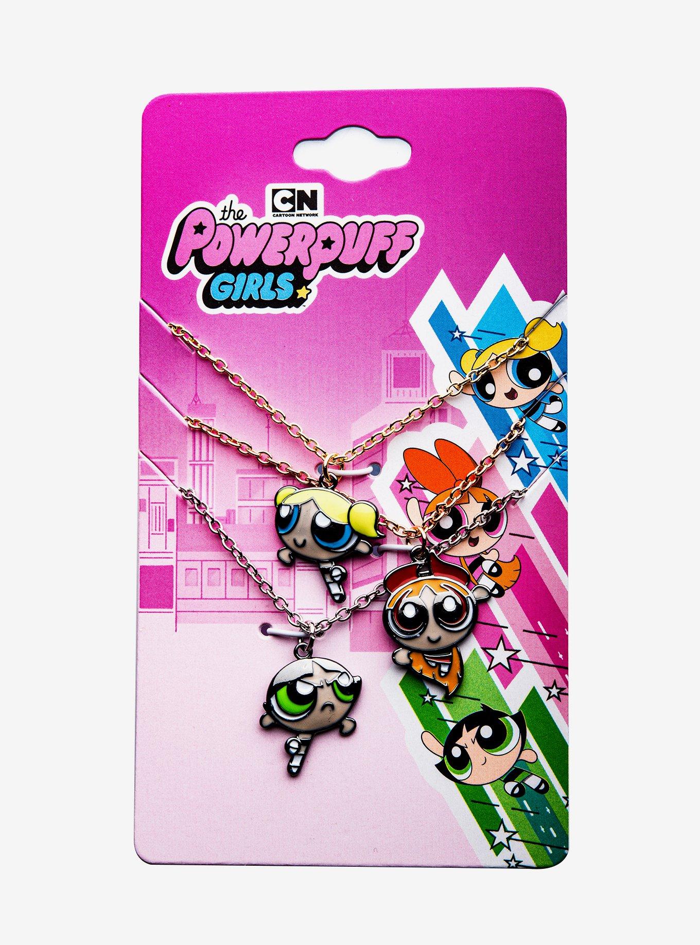 The Powerpuff Girls Character Bestie Necklace Set, , alternate