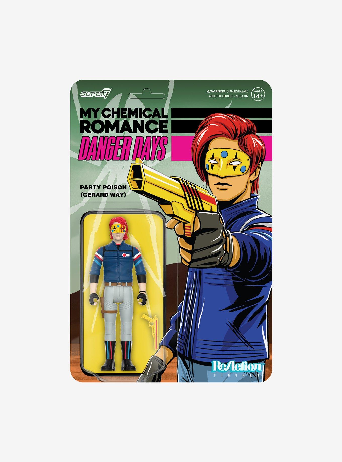 Super7 ReAction My Chemical Romance: Danger Days Party Poison (Gerard Way) Figure, , alternate