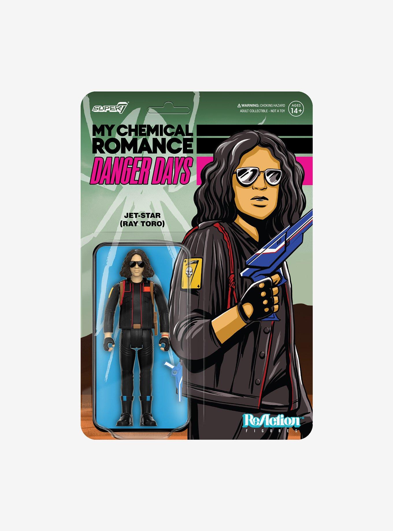 Super7 ReAction My Chemical Romance: Danger Days Jet-Star (Ray Toro) Figure, , alternate