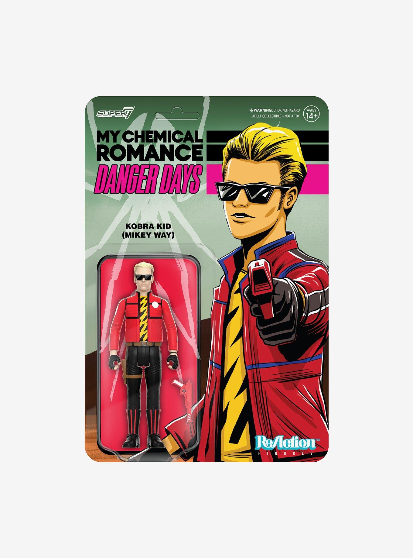 Super7 ReAction My Chemical Romance: Danger Days Kobra Kid (Mikey Way) Figure, , alternate