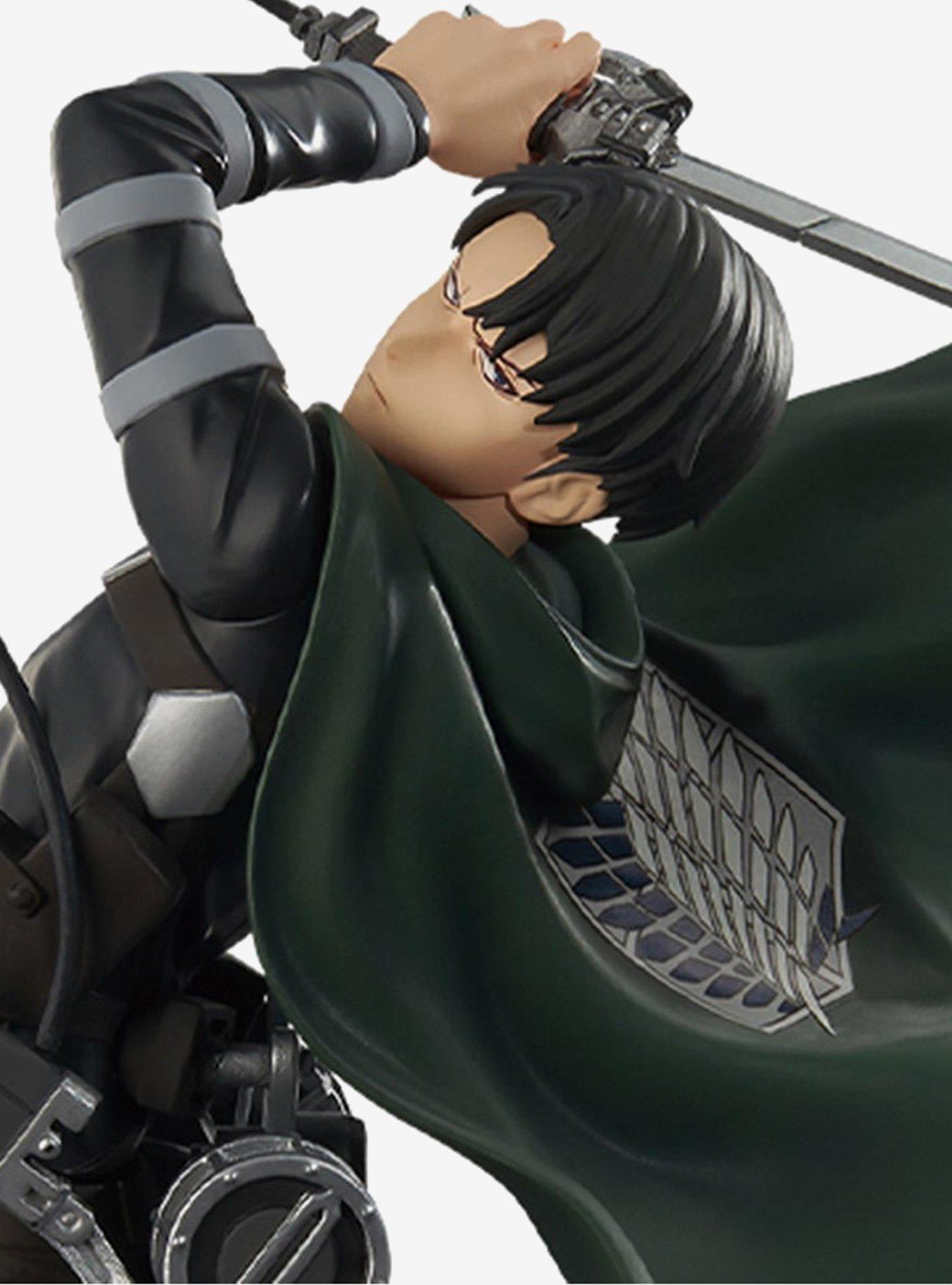 Bandai Spirits Attack on Titan Ichibansho Levi Ackerman (Freedom Seeking) Figure, , alternate