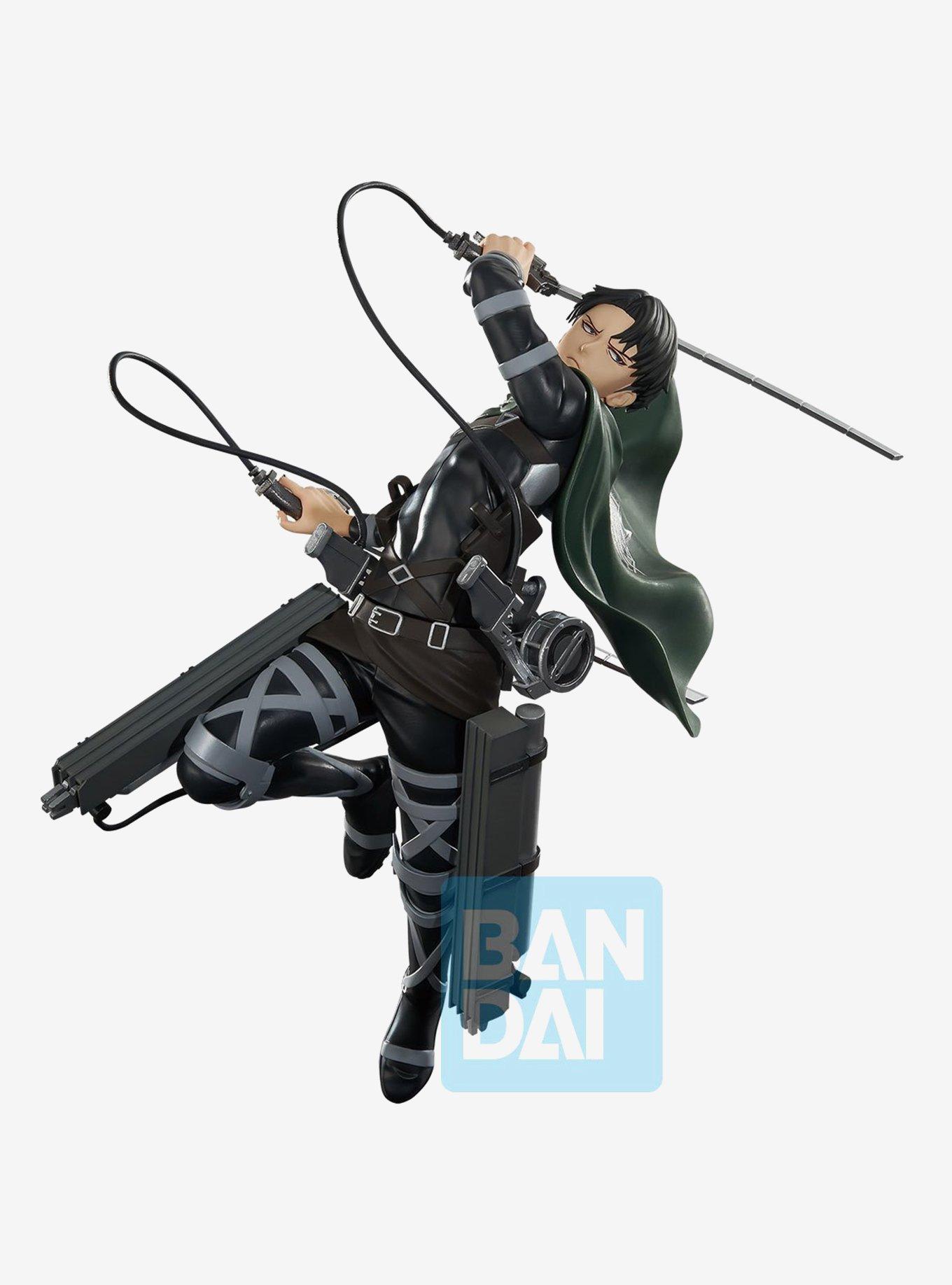Bandai Spirits Attack on Titan Ichibansho Levi Ackerman (Freedom Seeking) Figure, , alternate