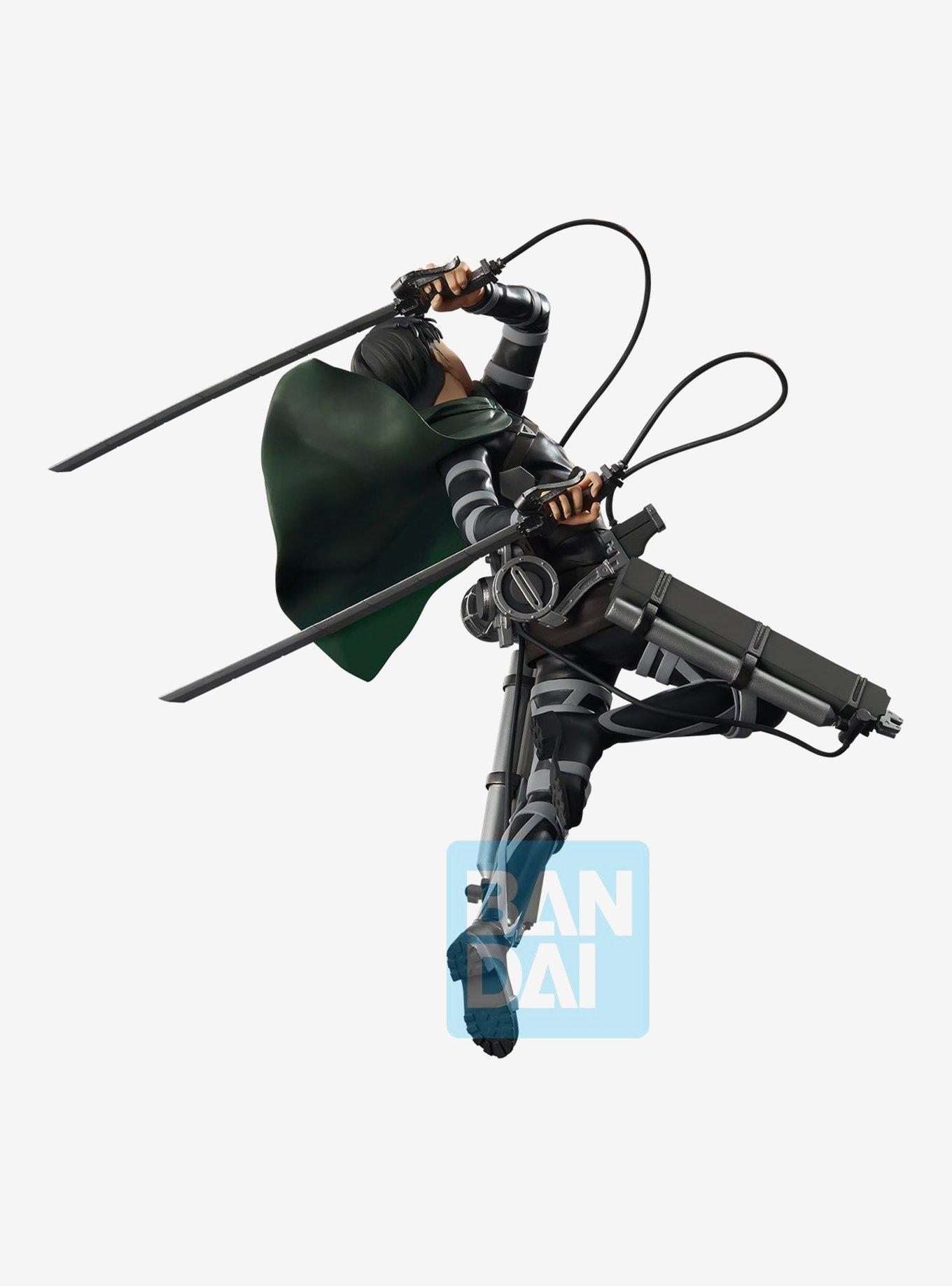 Bandai Spirits Attack on Titan Ichibansho Levi Ackerman (Freedom Seeking) Figure, , alternate